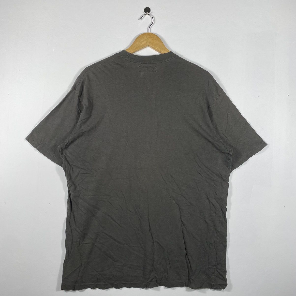 Yohji Yamamoto Japanese Famous Designer 80's YOHJI YAMAMOTO Faded Brown Tee Size US M / EU 48-50 / 2 - 4 Thumbnail