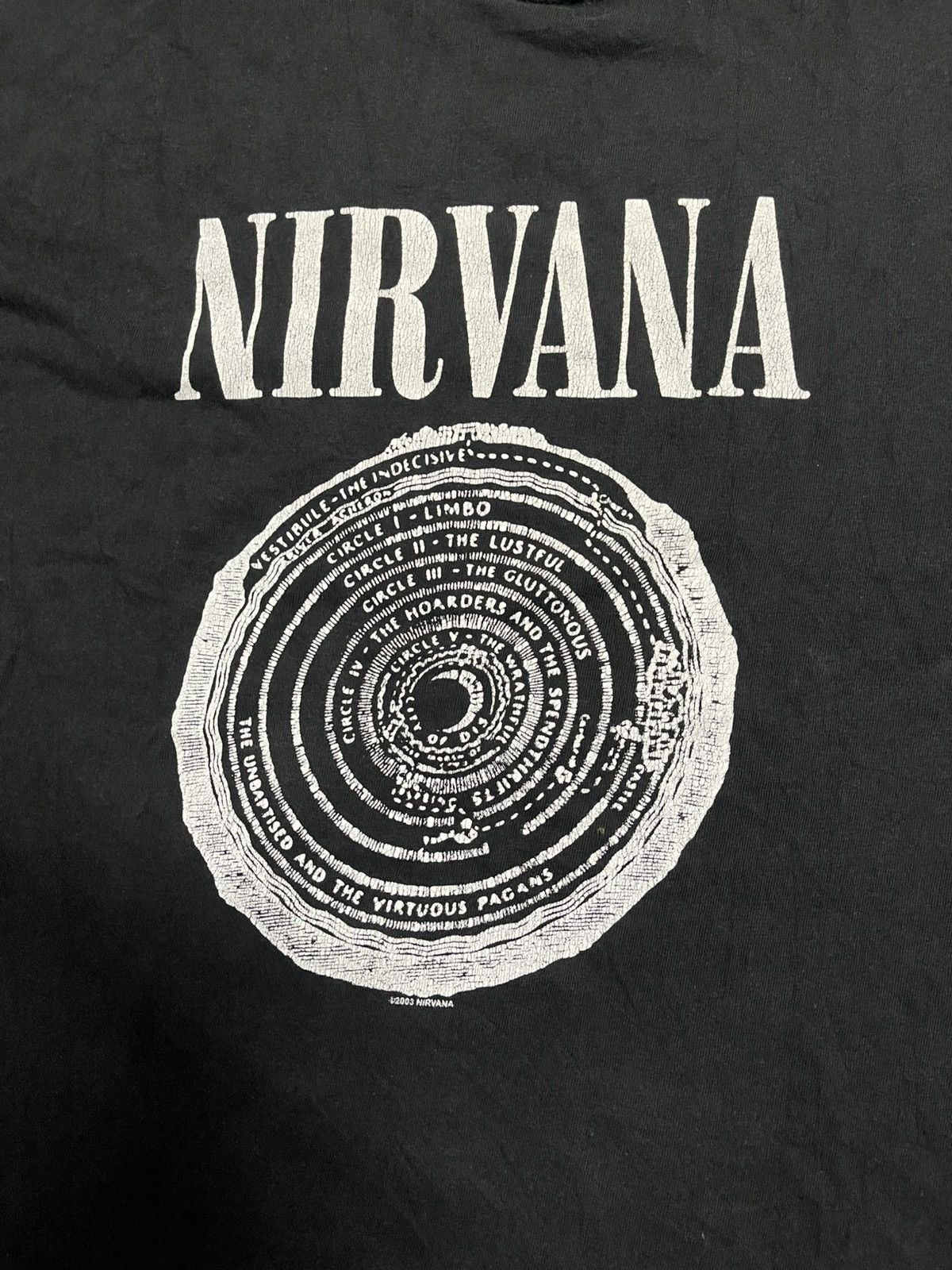 Band Tees Vintage 2003 Nirvana Vestibule Tshirt Size US M / EU 48-50 / 2 - 7 Thumbnail