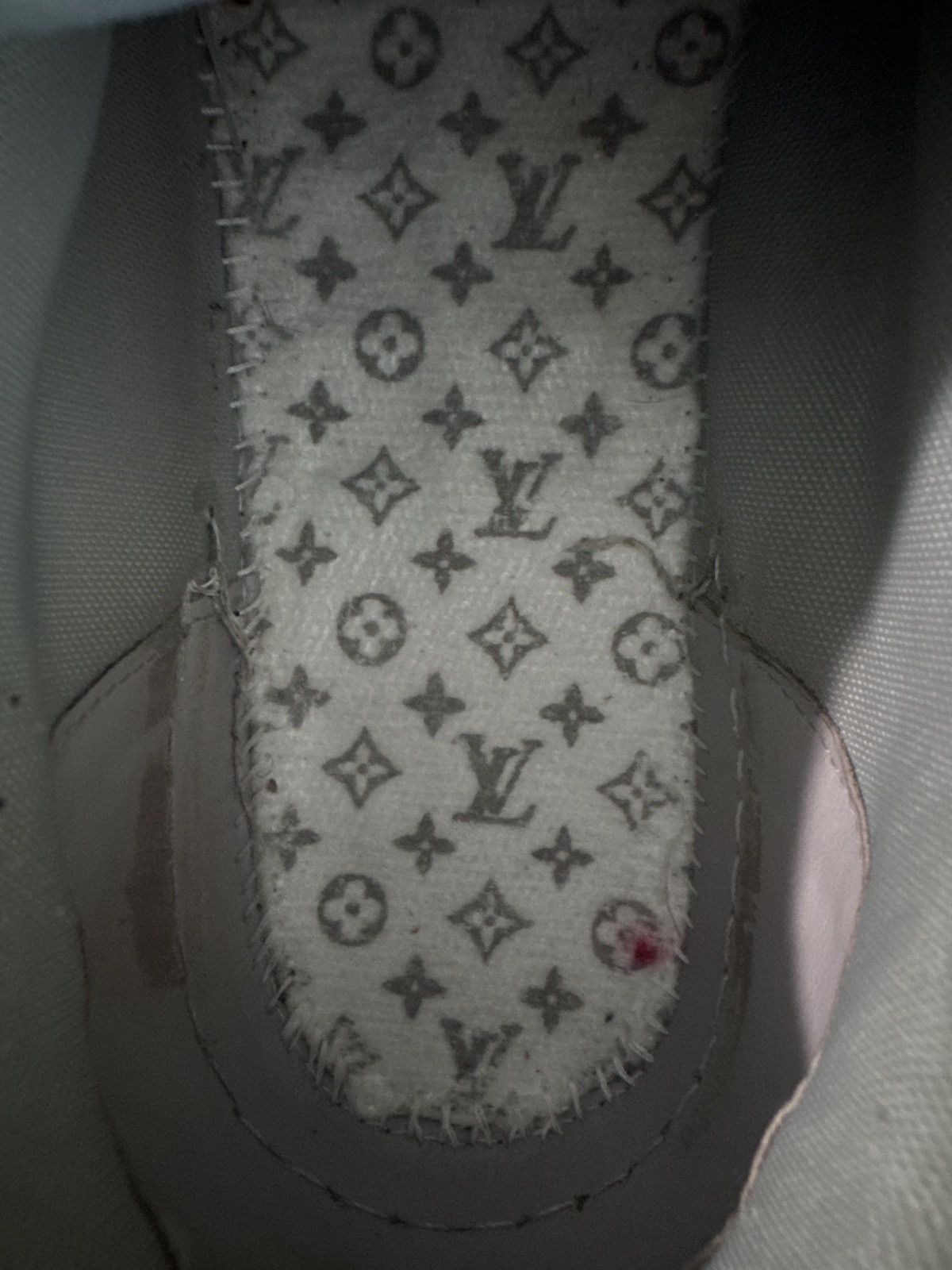Louis Vuitton Louis Vuitton Trainer Strap Black Grey Red 1AC4ZU Size US 10 / EU 43 - 11 Thumbnail