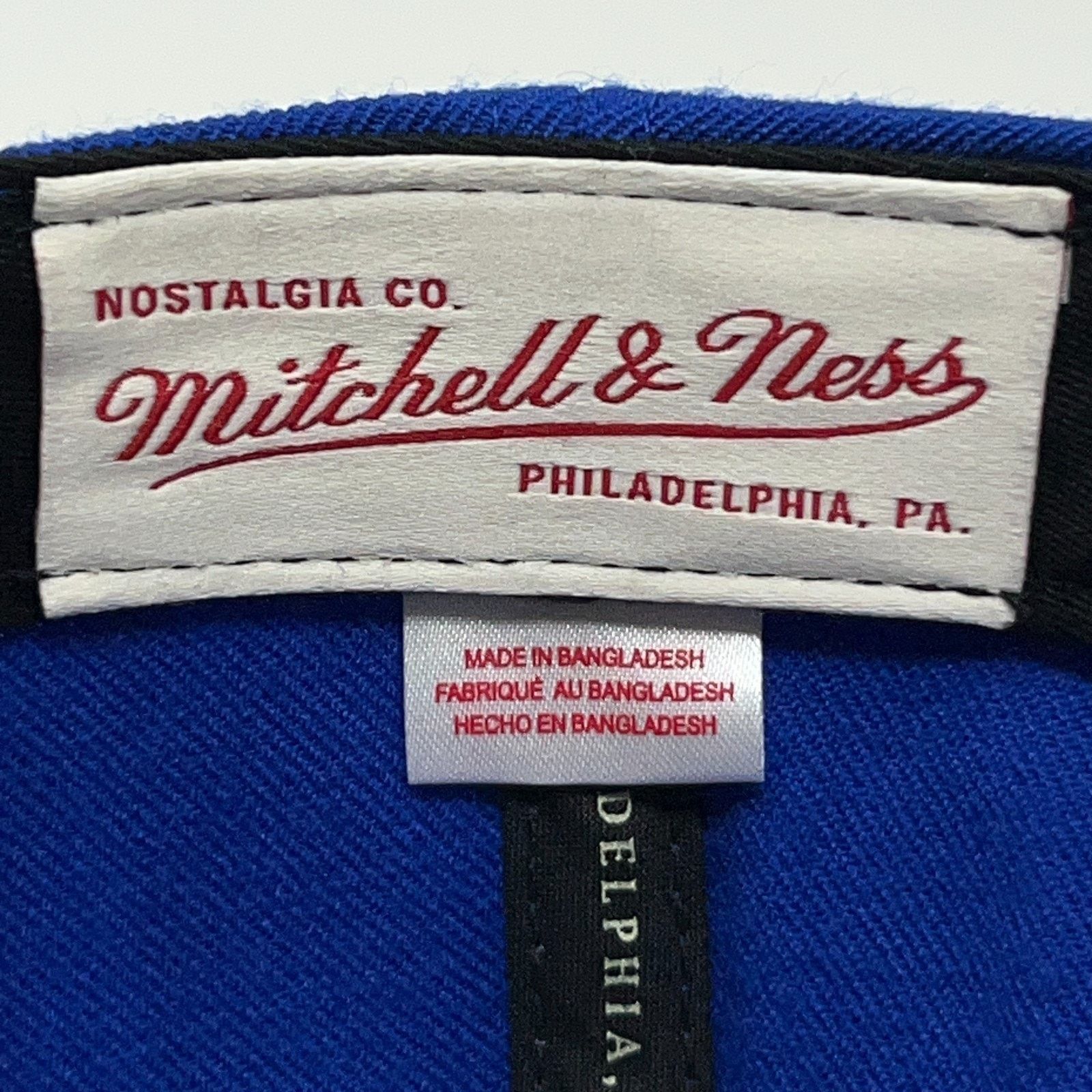 Mitchell & Ness Sacramento Kings Hat Baseball Cap Mitchell & Ness NBA Blue Size ONE SIZE - 8 Thumbnail