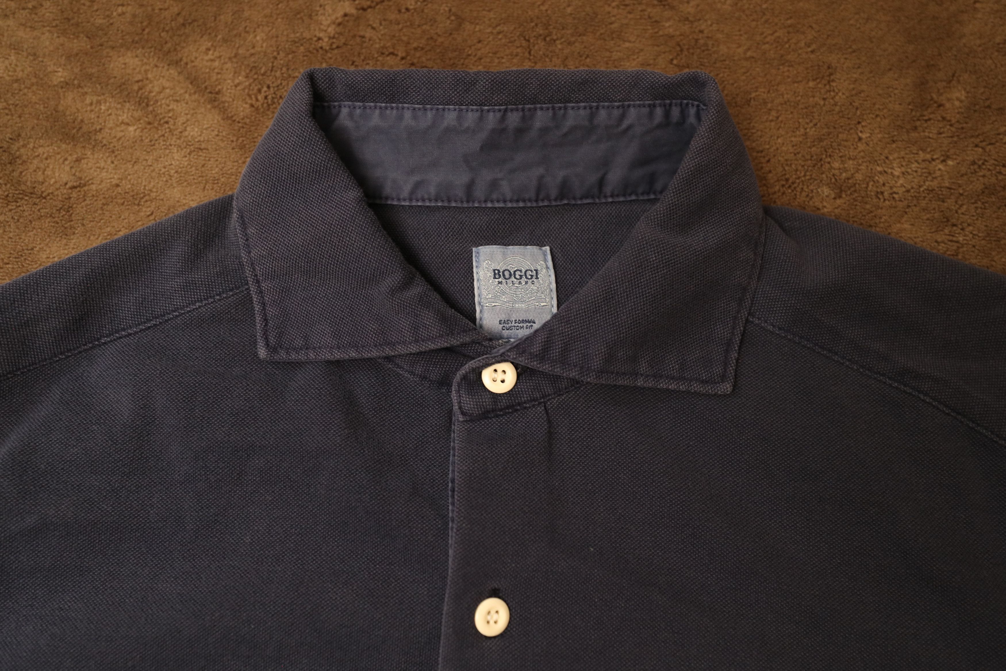 Boggi Boggi Easy Formal Custom Fit Buttondown (M) Size US M / EU 48-50 / 2 - 9 Thumbnail