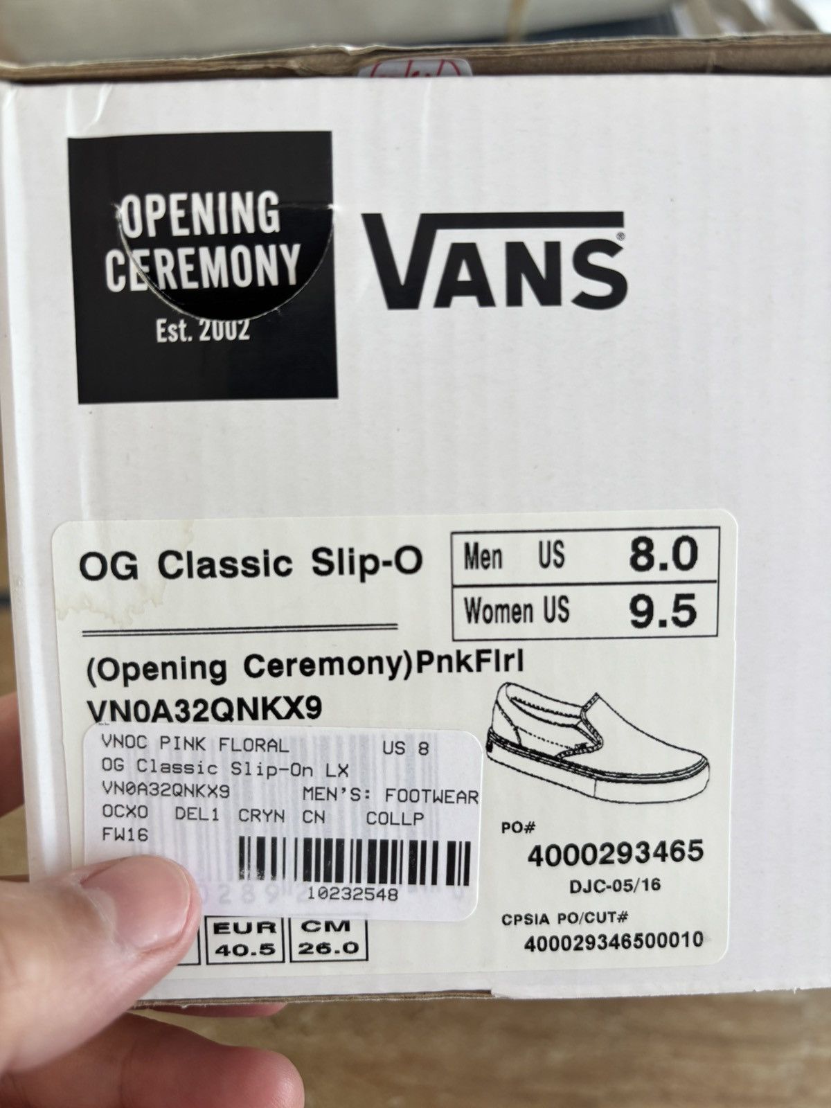 Vans Vans x Opening Ceremony Slip On Size US 8 / EU 41 - 2 Thumbnail