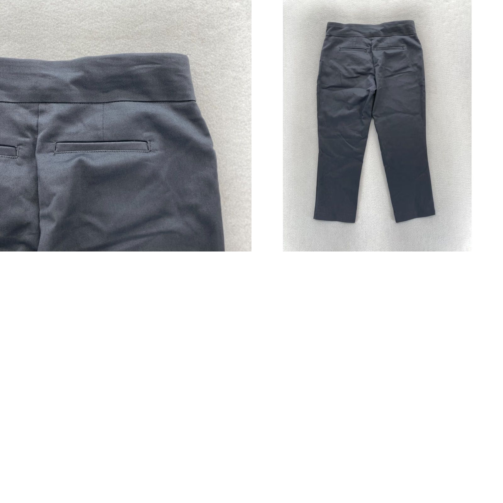 Croft & Barrow Croft & Barrow The Effortless Stretch Pant Women's 6P Gray Pull On NWT Chino Stretch Pants Size 28" / US 6 / IT 42 - 9 Thumbnail
