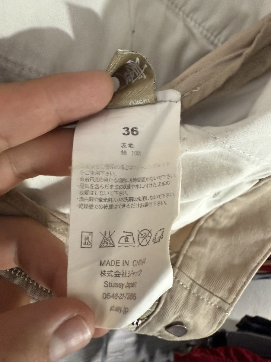 Stussy 90’s STUSSY RARE CASUAL USA LOGO Y2K RETRO VINTAGE SHORTS Size US 36 / EU 52 - 6 Thumbnail