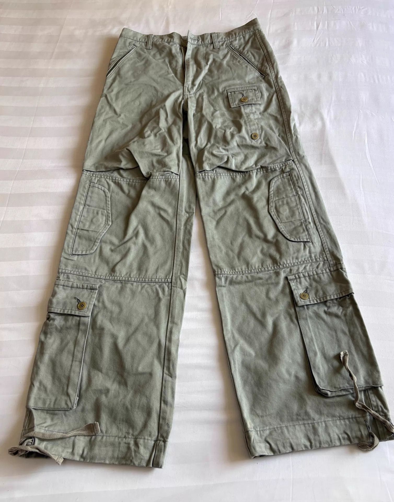 CABANE de ZUCCa cabane de zucca vintage pleated work pants Size US 30 / EU 46 - 6 Thumbnail