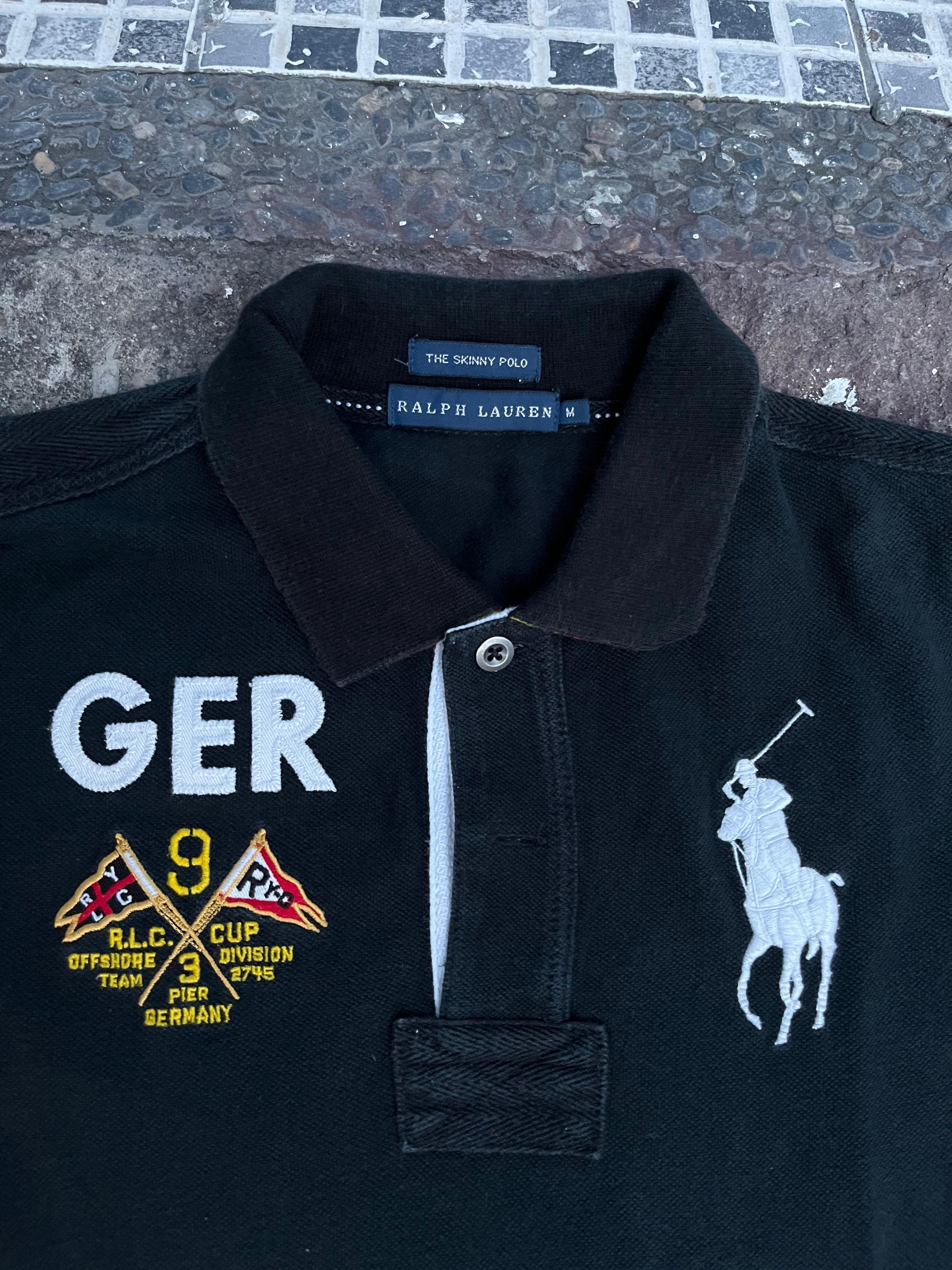 Polo Ralph Lauren Vintage Polo Ralph Lauren Germany Skinny Shirt Size M / US 6-8 / IT 42-44 - 5 Thumbnail