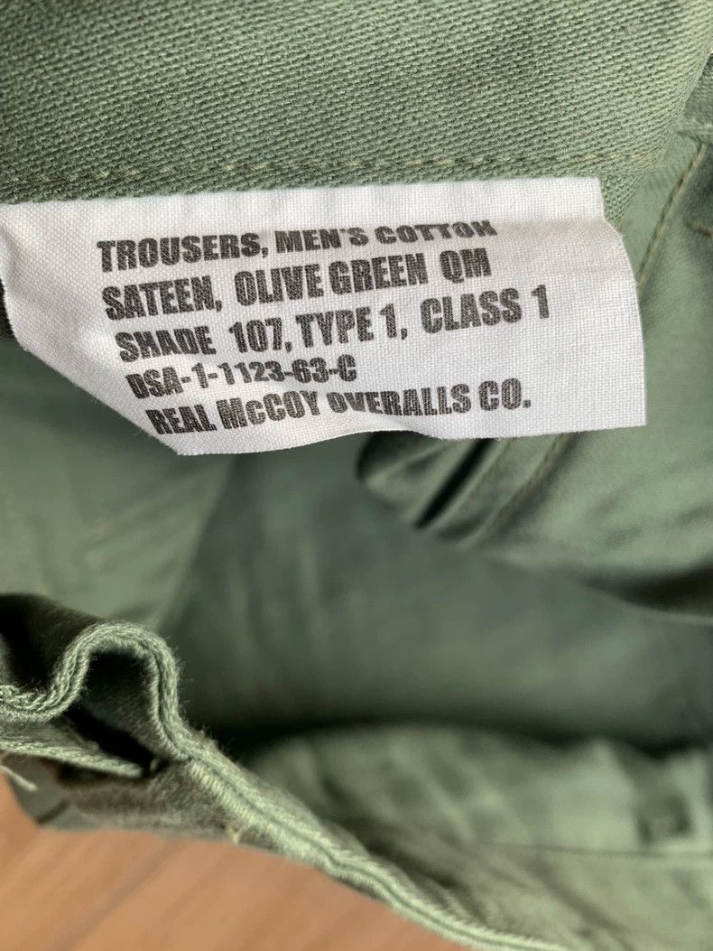 The Real McCoy's The Real McCoy Size XLMilitary Shorts MP24004, Made in Japa Size US 30 / EU 46 - 3 Thumbnail