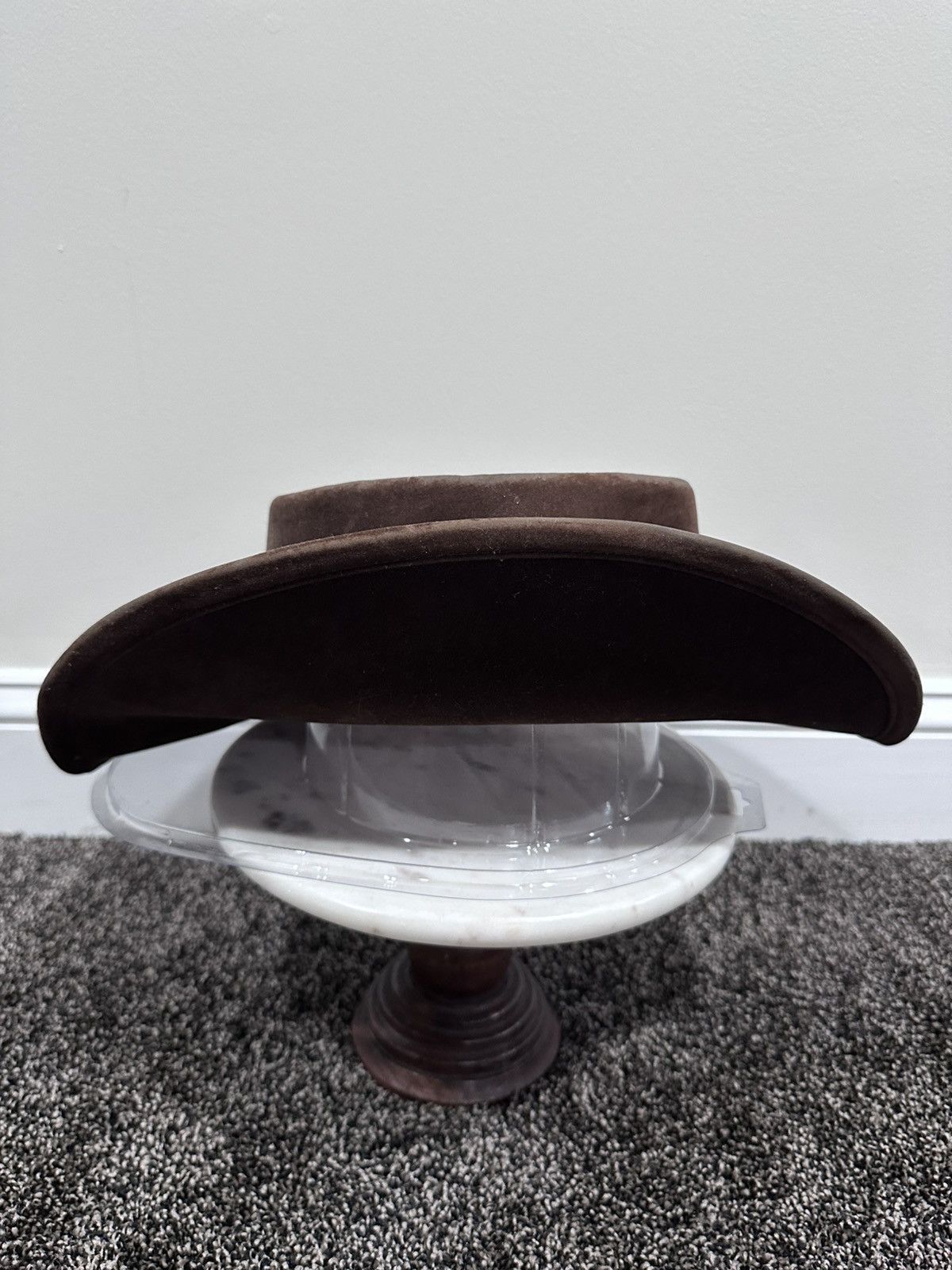 Bailey Hats × Cowboy Equipment × Vintage Vintage Bailey Brown Suede Cowboy Wild West Hat Size ONE SIZE - 2 Thumbnail