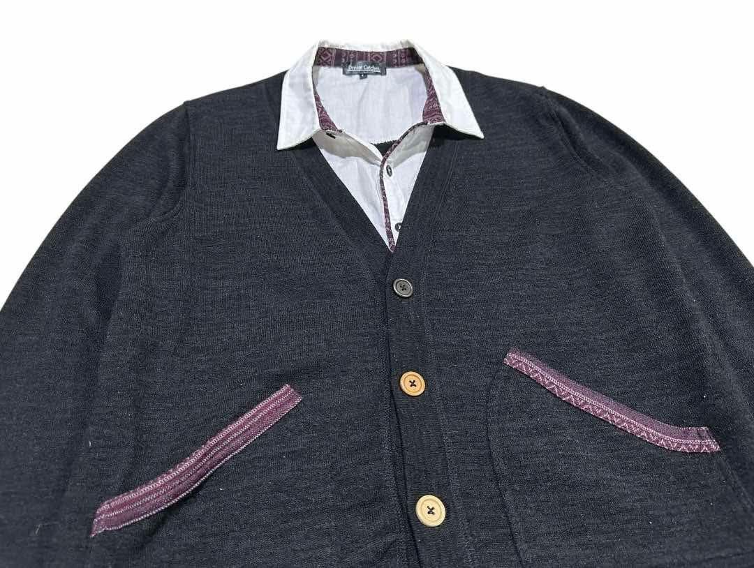 Japanese Brand 🔥SickY2K Dream Catcher Double Layer Shirt Cardigan Size US L / EU 52-54 / 3 - 2 Thumbnail