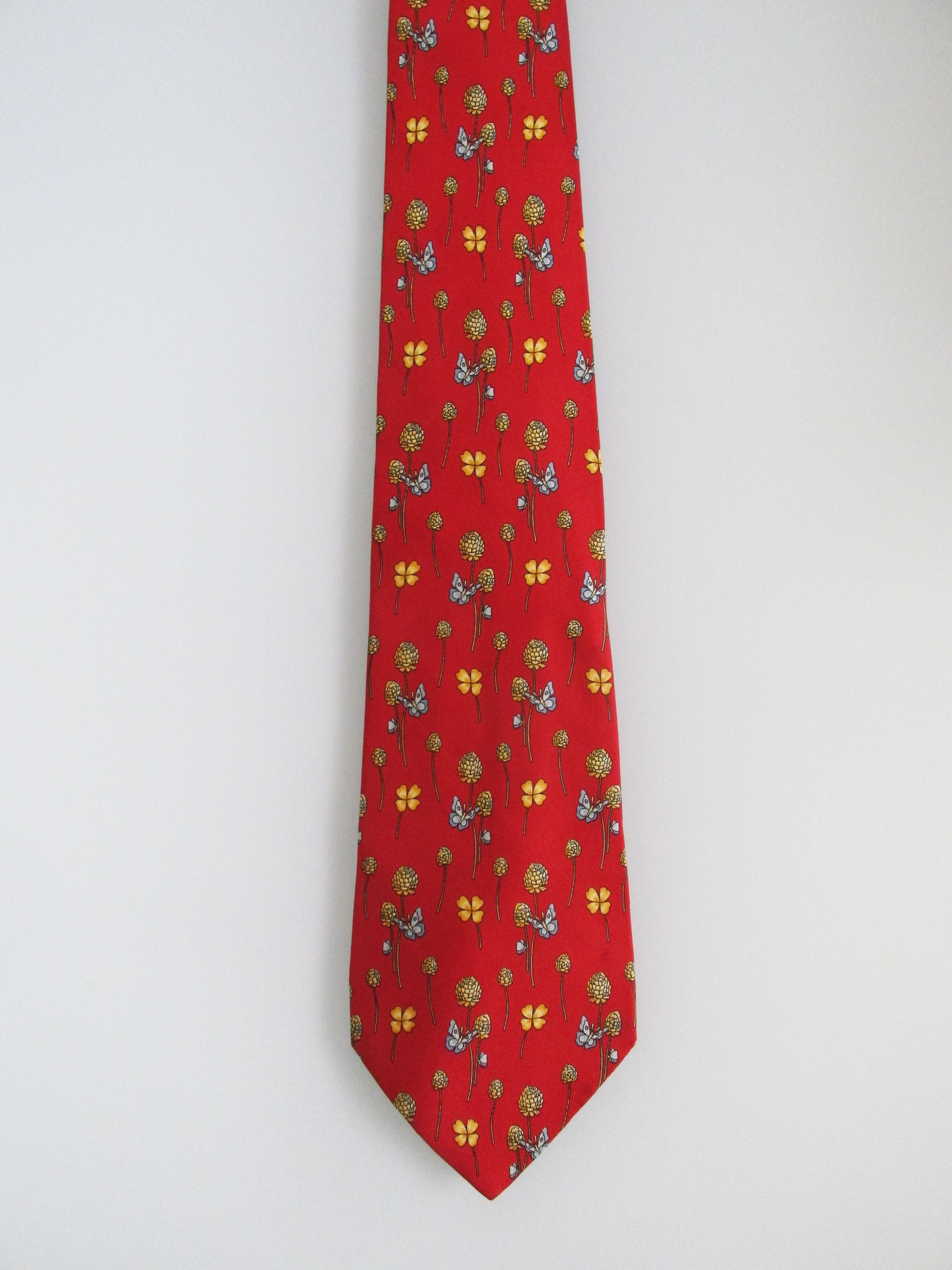 Salvatore Ferragamo Salvatore Ferragamo Men's Silk Tie Size ONE SIZE - 2 Thumbnail