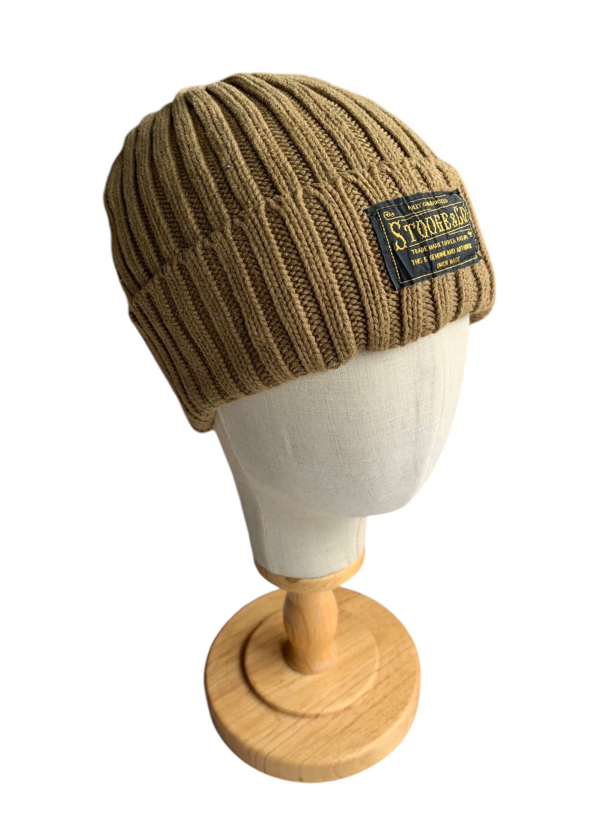 Japanese Brand × Kapital × Vintage Knitted Stooge & Co Japanese Winter Sessions Beanie Hats🎌 Size ONE SIZE - 2 Thumbnail