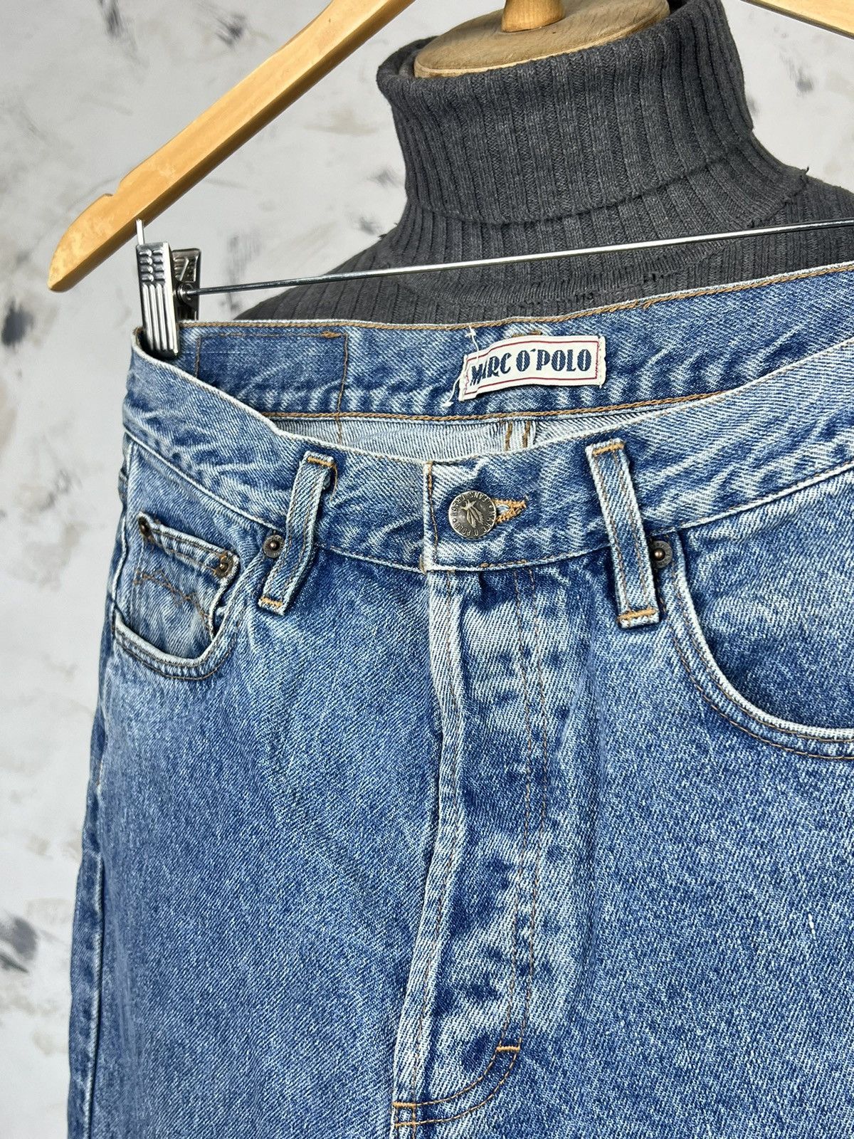 Marc O'Polo Vintage Marc O’Polo Blue Denim Jeans Size W32 L34 Size US 32 / EU 48 - 9 Thumbnail