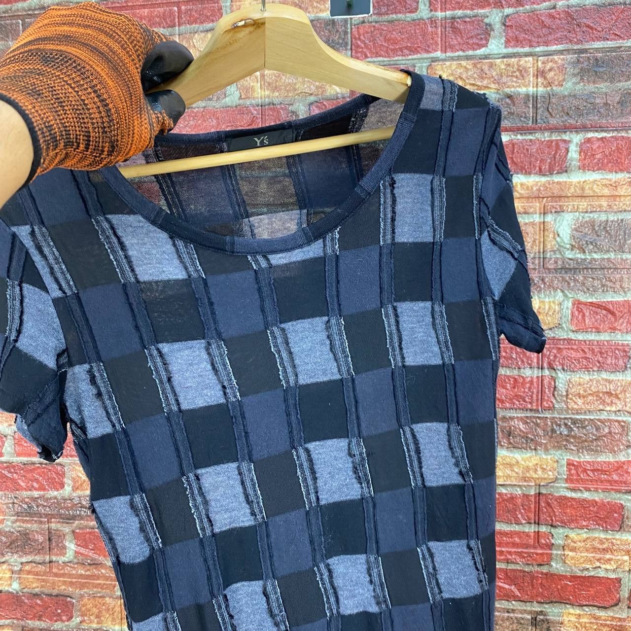 Yohji Yamamoto YS YOHJI YAMAMOTO Archive Deconstructed Checkered Distressed Size M / US 6-8 / IT 42-44 - 5 Thumbnail