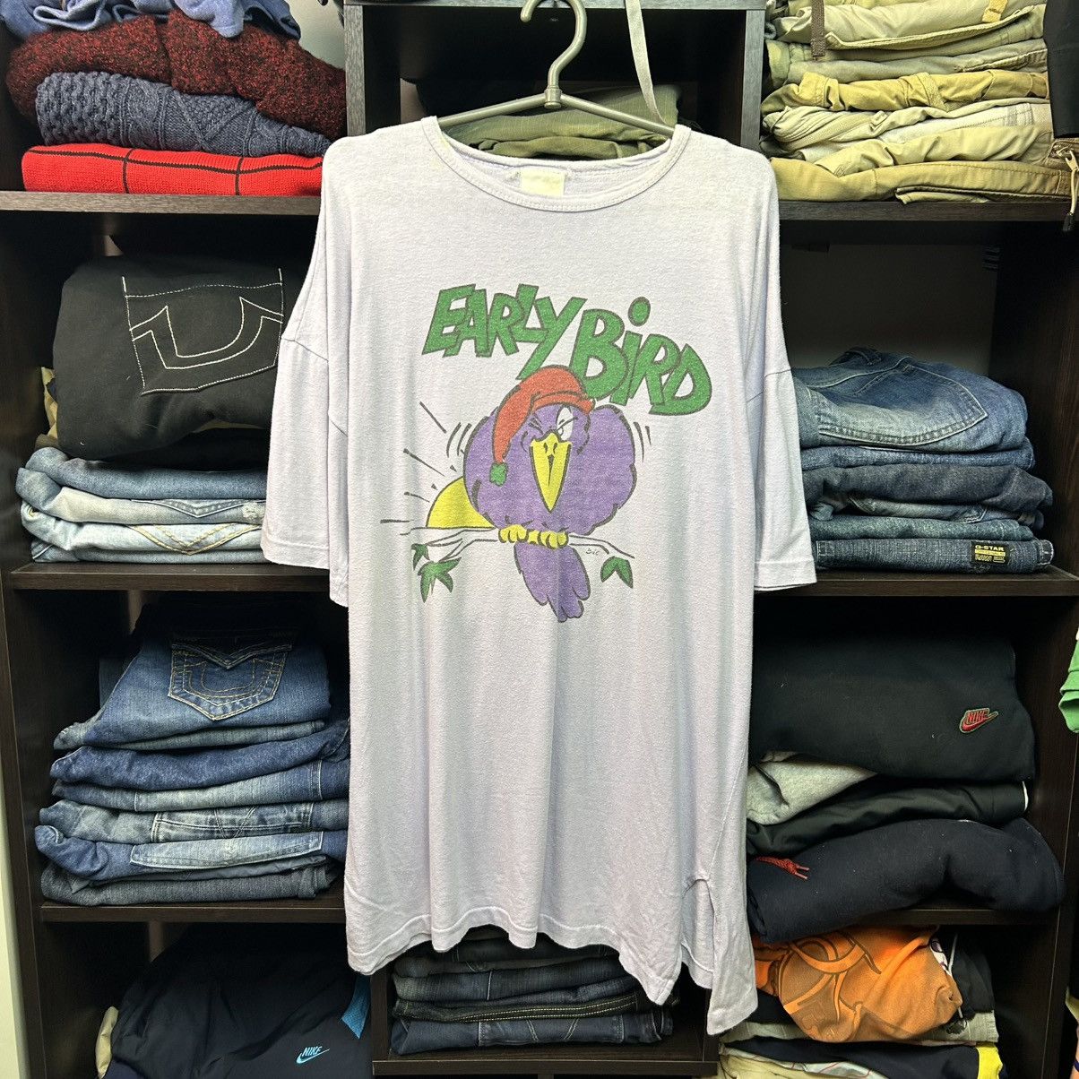 Vintage Vintage Early Bird big logo 90’s graphic cartoon tee size XL Size US XL / EU 56 / 4 - 1 Thumbnail