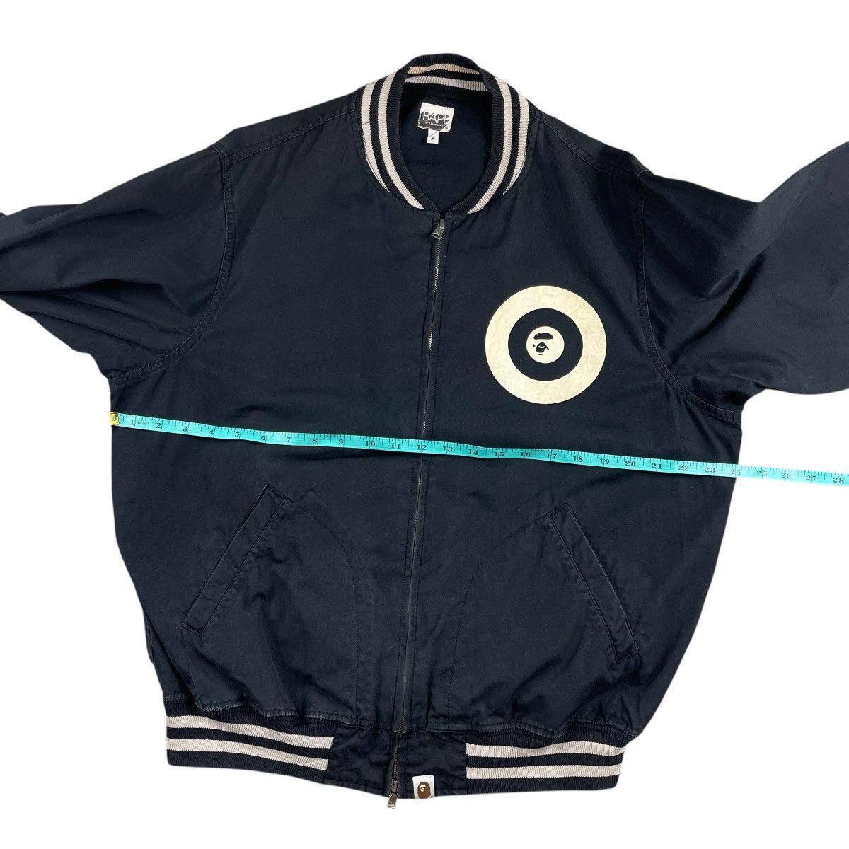 Bape BAPE Logo's Varsity Jacket Size US M / EU 48-50 / 2 - 17 Thumbnail