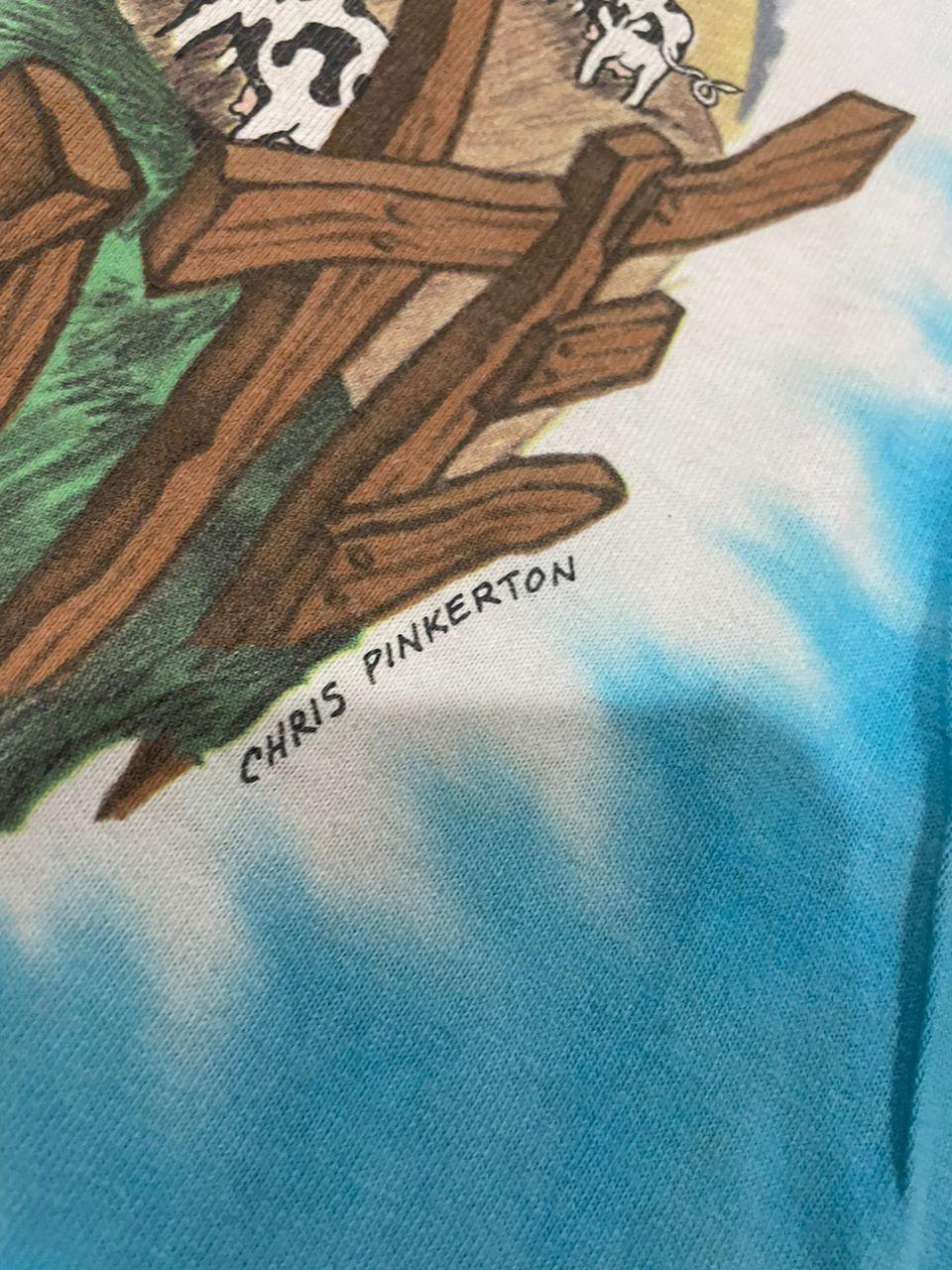 Grateful Dead × Liquid Blue × Vintage Grateful Dead 1995 Chris Pinkerton Highgate Destroy Tee Size US XL / EU 56 / 4 - 25 Thumbnail