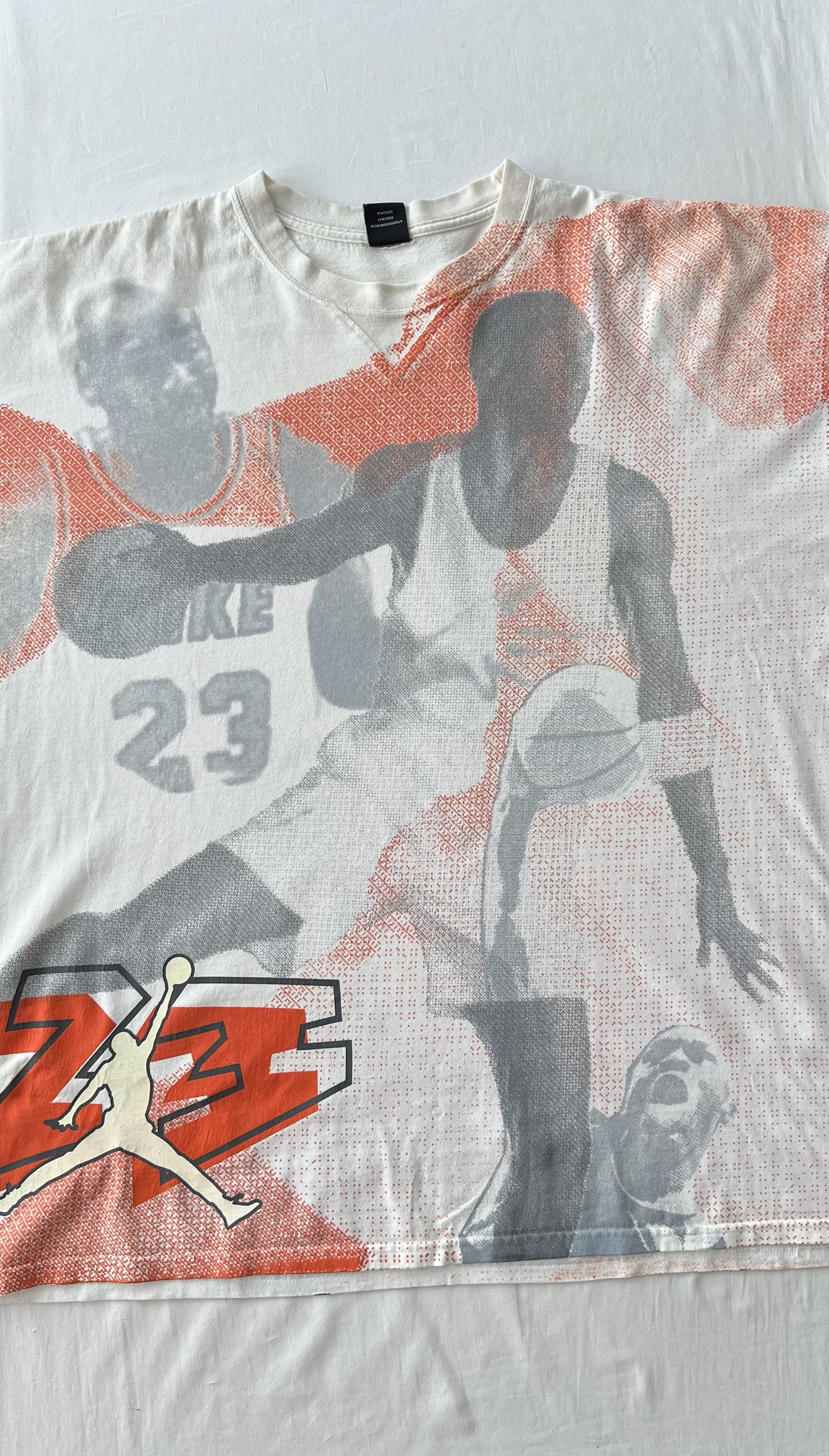 Nike Vintage Nike Jordan Michael Jordan #23 AOP T-shirt Sz 3XL Size US XXL / EU 58 / 5 - 3 Thumbnail
