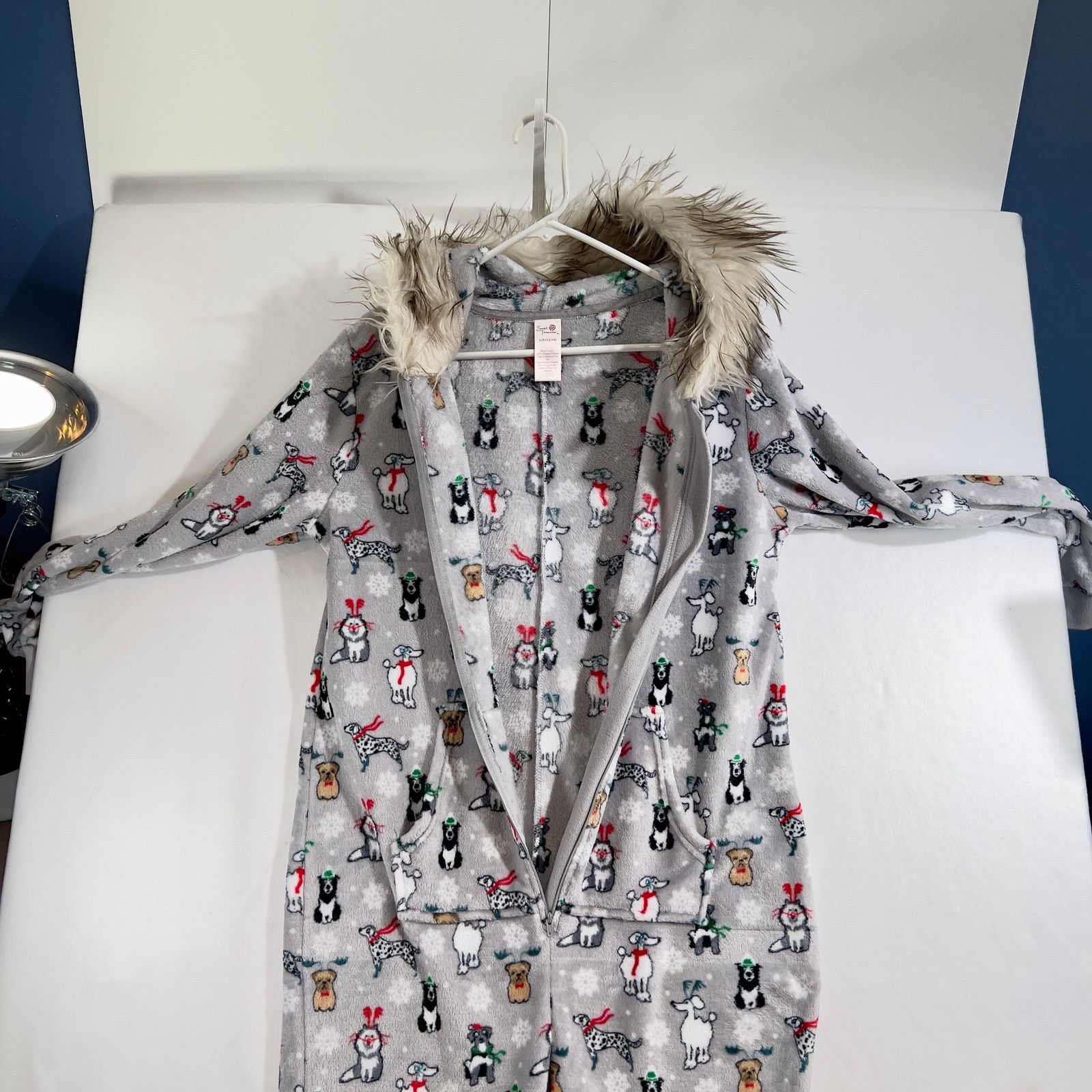 Other Secret Treasures Body Suit Pajamas Woman's L (12-14) 1/2 Zip Size L / US 10 / IT 46 - 11 Thumbnail