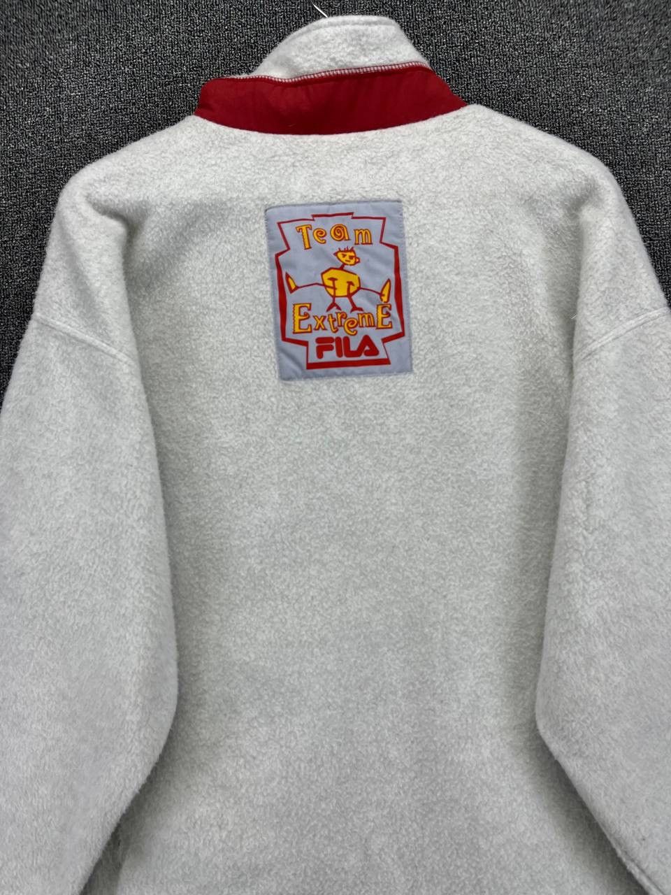 Fila Vintage Fila Extreme Team Deep Pile Fleece Sweatshirt Size US L / EU 52-54 / 3 - 9 Thumbnail