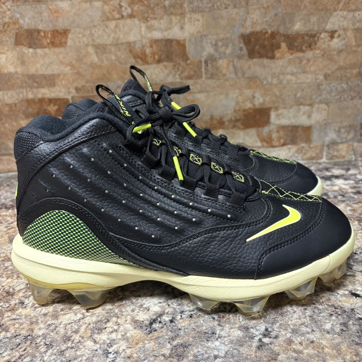 Nike Nike Griffey 2 MCS Baseball Cleats Black/Volt Size 8 Size US 8 / EU 41 - 4 Thumbnail