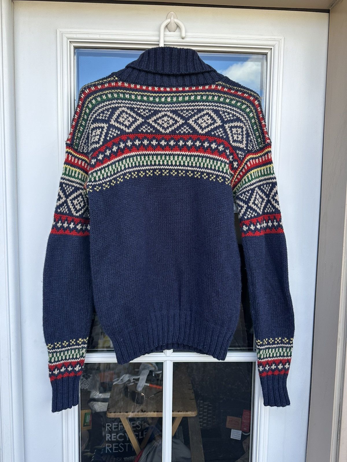 Japanese Brand × Polo Ralph Lauren × Ralph Lauren Gorgeous Rare Ralph Lauren Polo Cashmere Merino Knit Sweater Size US M / EU 48-50 / 2 - 9 Thumbnail