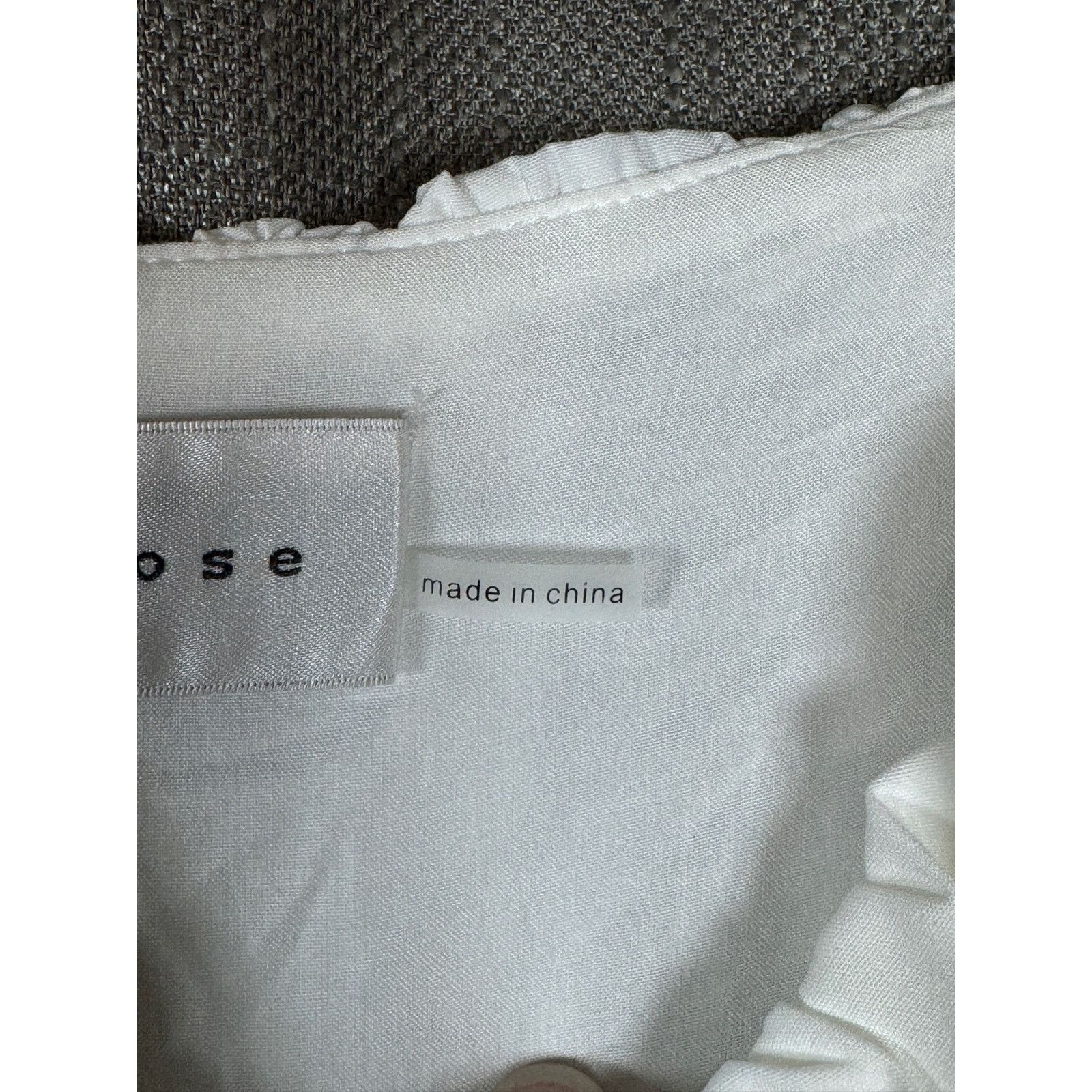 Unknown London Endless Rose Ruffled Sweetheart Mini Dress White Women L NWT Size L / US 10 / IT 46 - 4 Thumbnail