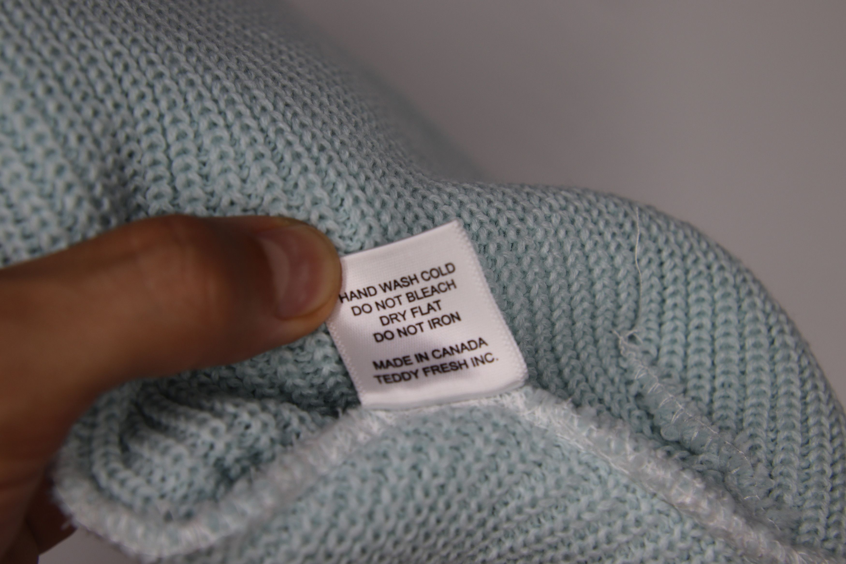 Teddy Fresh Teddy Fresh Beanie Blue Size ONE SIZE - 4 Thumbnail