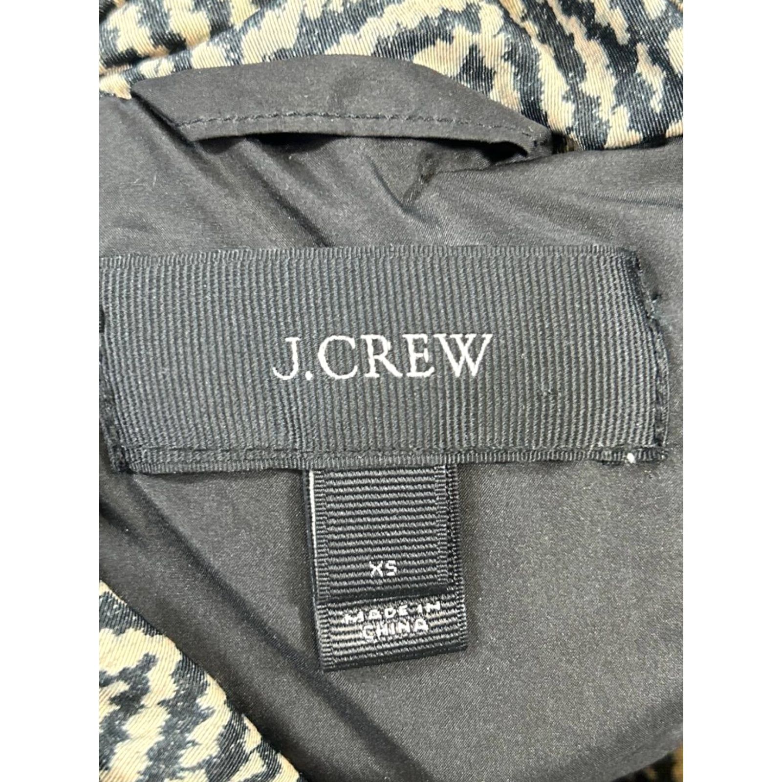 J.Crew J.Crew Vest Womens XS Black Full Zip Casual Size XS / US 0-2 / IT 36-38 - 3 Thumbnail