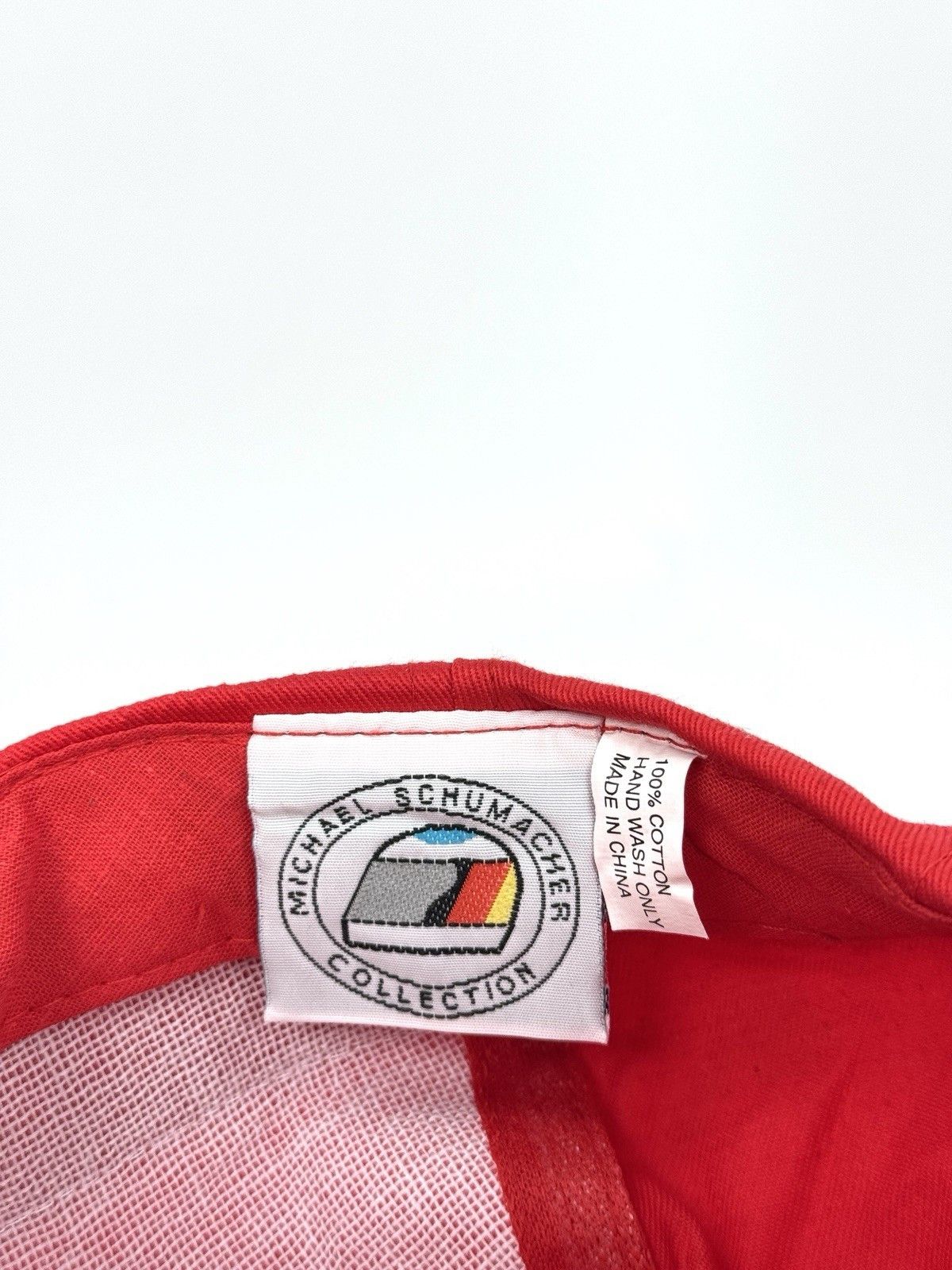 Ferrari RARE Vtg Michael Schumacher 1 FERRARI DEKRA Formula 1 Cap Size ONE SIZE - 8 Thumbnail