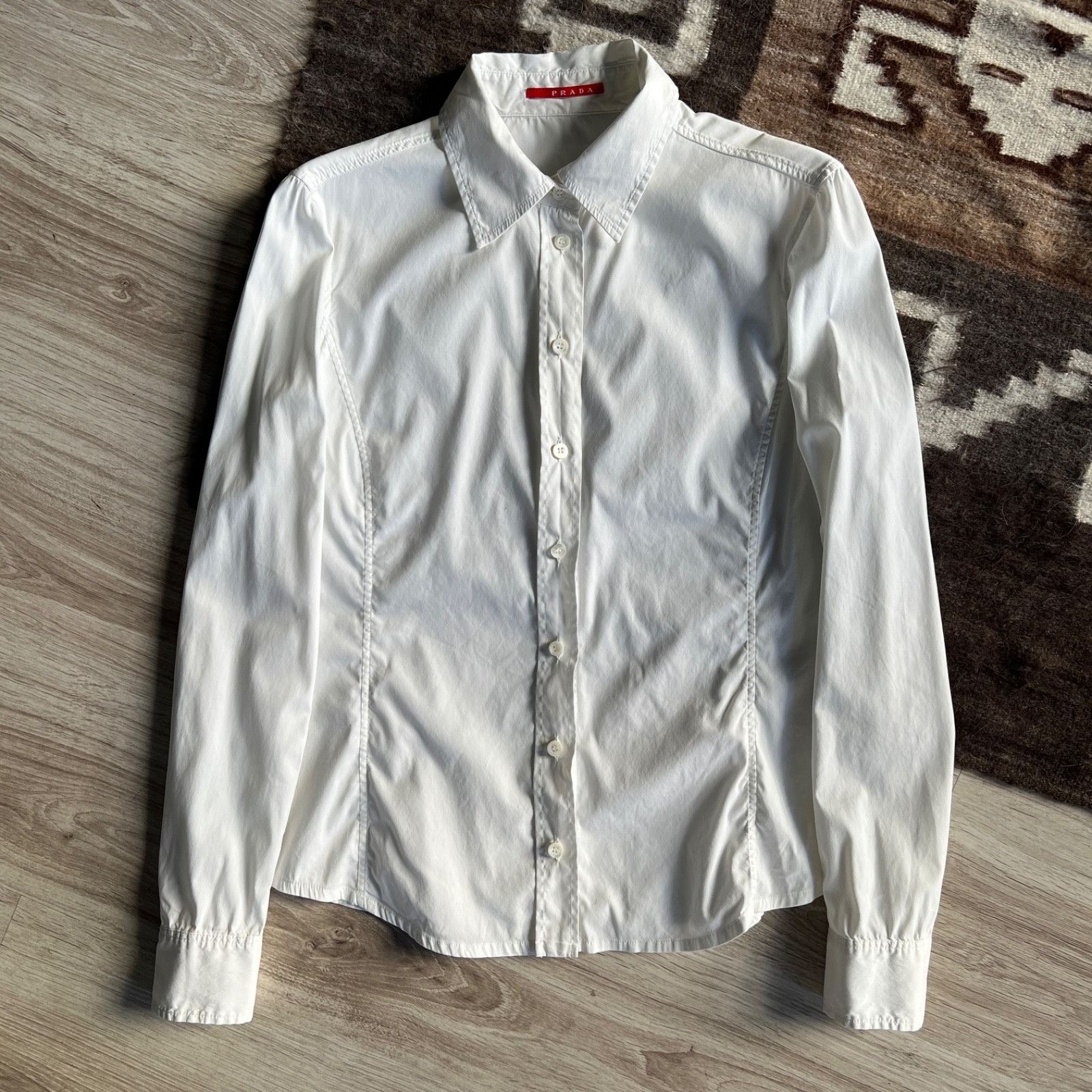 Prada Prada Casual Shirt 9938AC Size S / US 4 / IT 40 - 4 Thumbnail