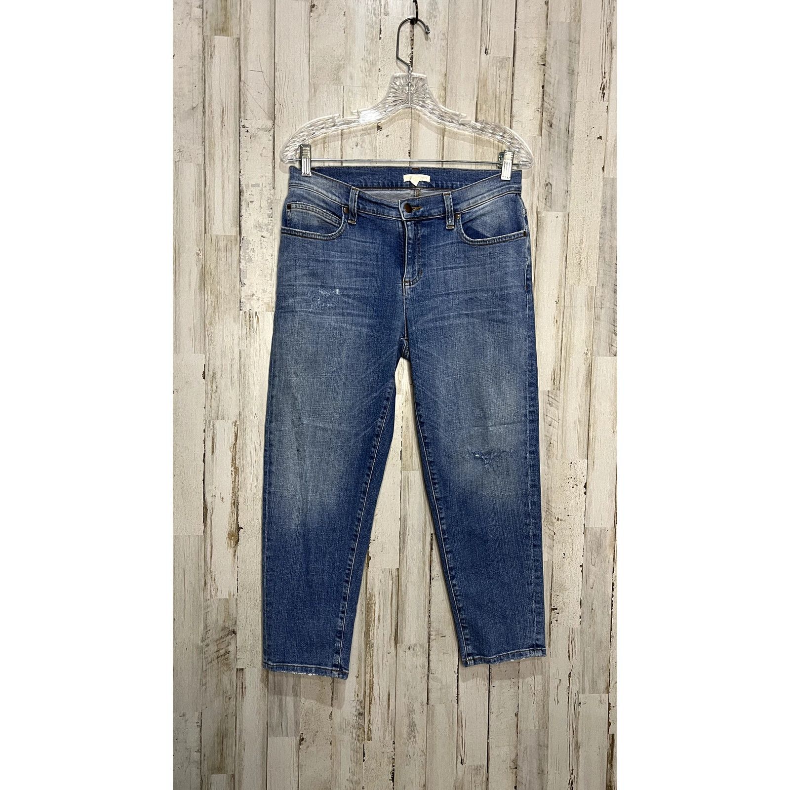 Eileen Fisher Eileen Fisher Women's High Rise Tapered Jeans Blue Denim Size 27" / US 4 / IT 40 - 1 Thumbnail