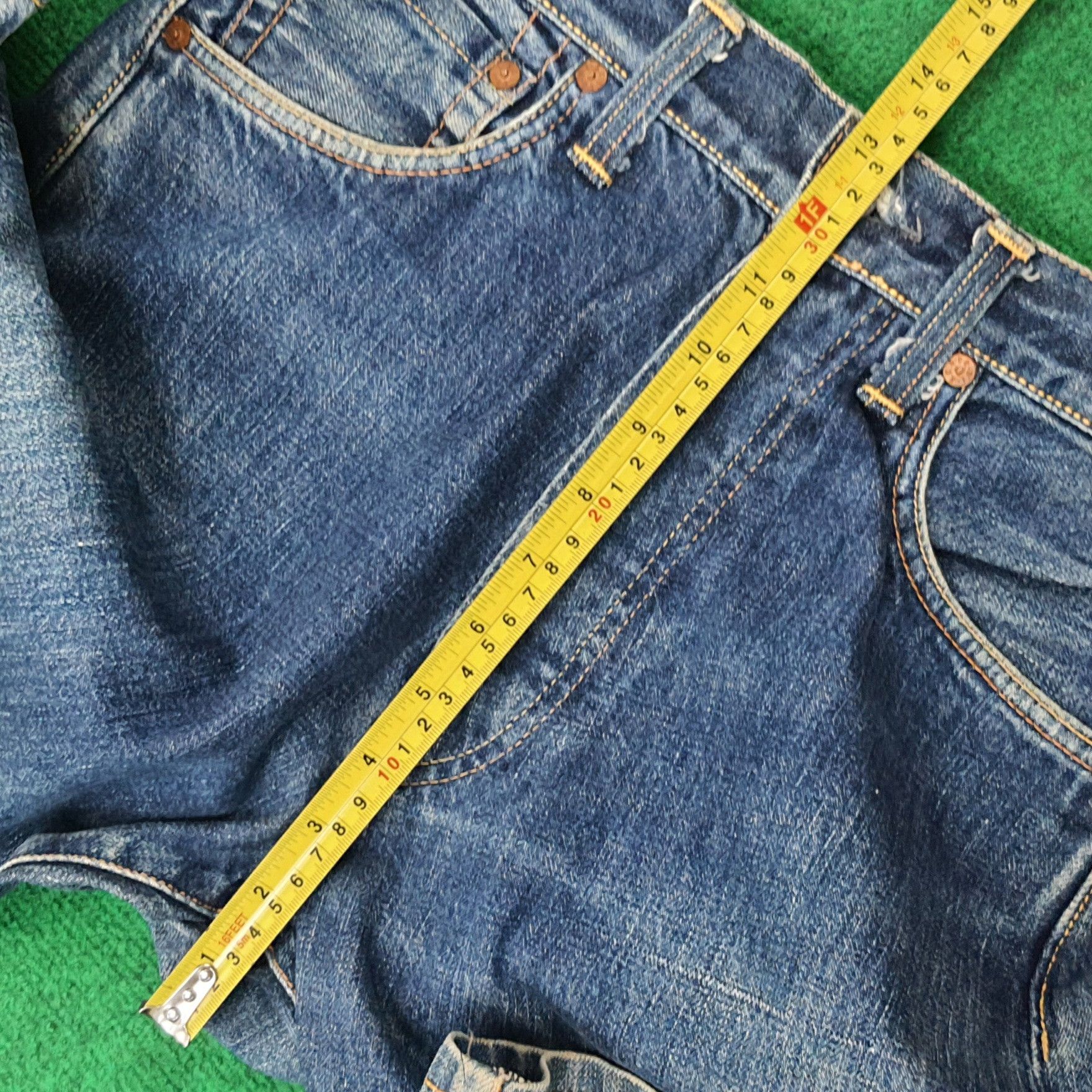 Evisu Vintage Evis Jeans Selvedge Custom Daicock Jeans C235N25 Size US 28 / EU 44 - 13 Thumbnail