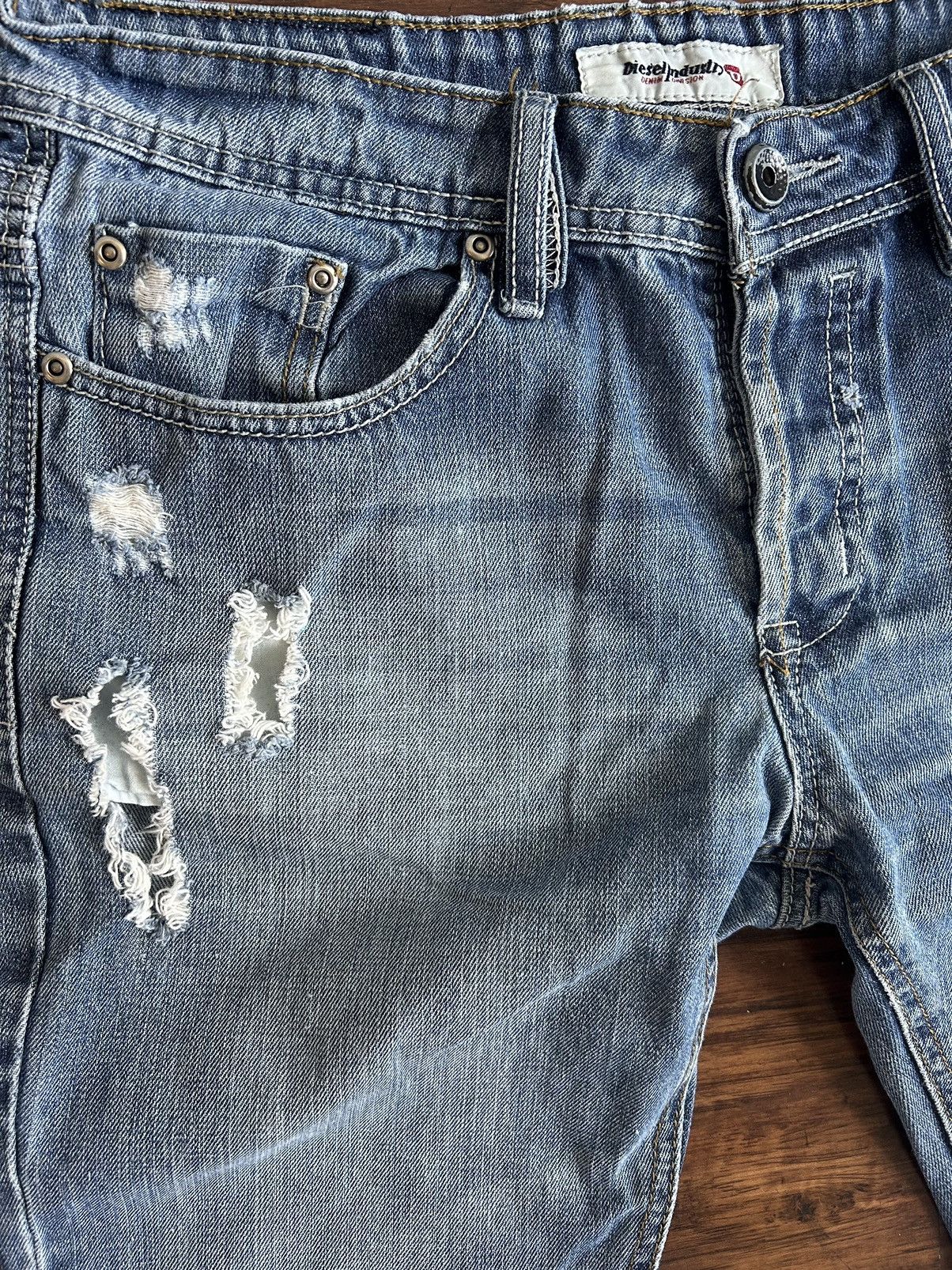 Diesel 90s/Y2K Diesel Murran Distressed Size US 31 - 2 Thumbnail