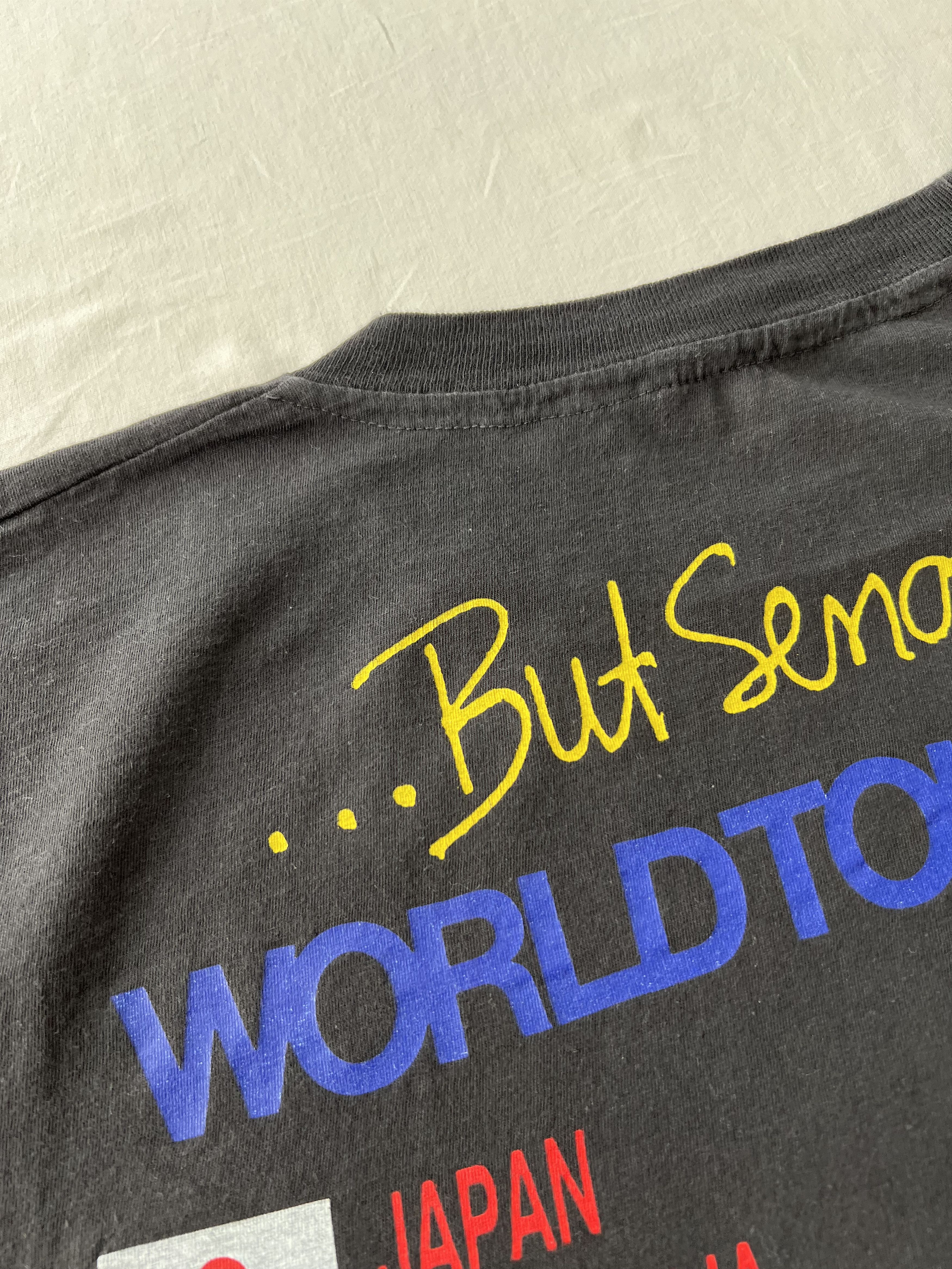 Band Tees Vintage 1990 Phil Collins But Seriously World Tour T-shirt Size US L / EU 52-54 / 3 - 15 Thumbnail