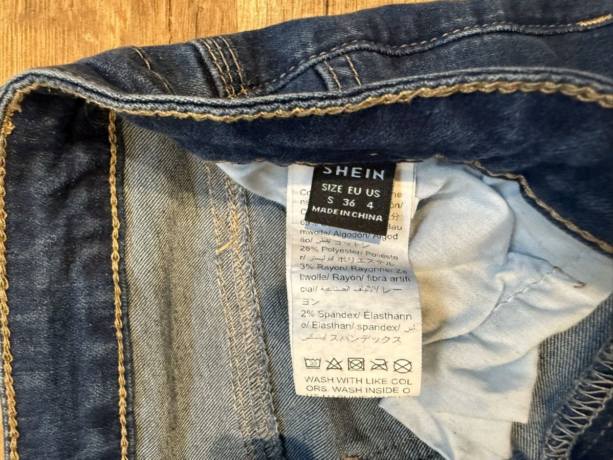 Shein Bell Bottom Jeans Size 26" / US 2 / IT 38 - 2 Thumbnail