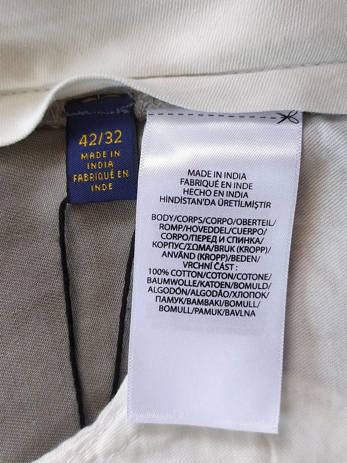 Polo Ralph Lauren Polo Ralph Lauren Classic Fit Chino Pant ATP 0122 Size US 42 / EU 58 - 8 Thumbnail