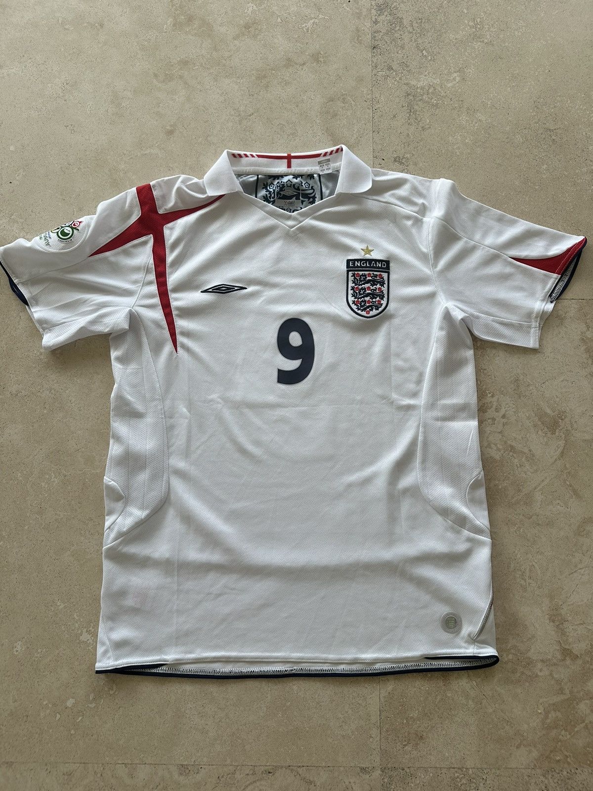 Umbro × Vintage 2006 World Cup England Home Jersey Size M Size US M / EU 48-50 / 2 - 1 Thumbnail