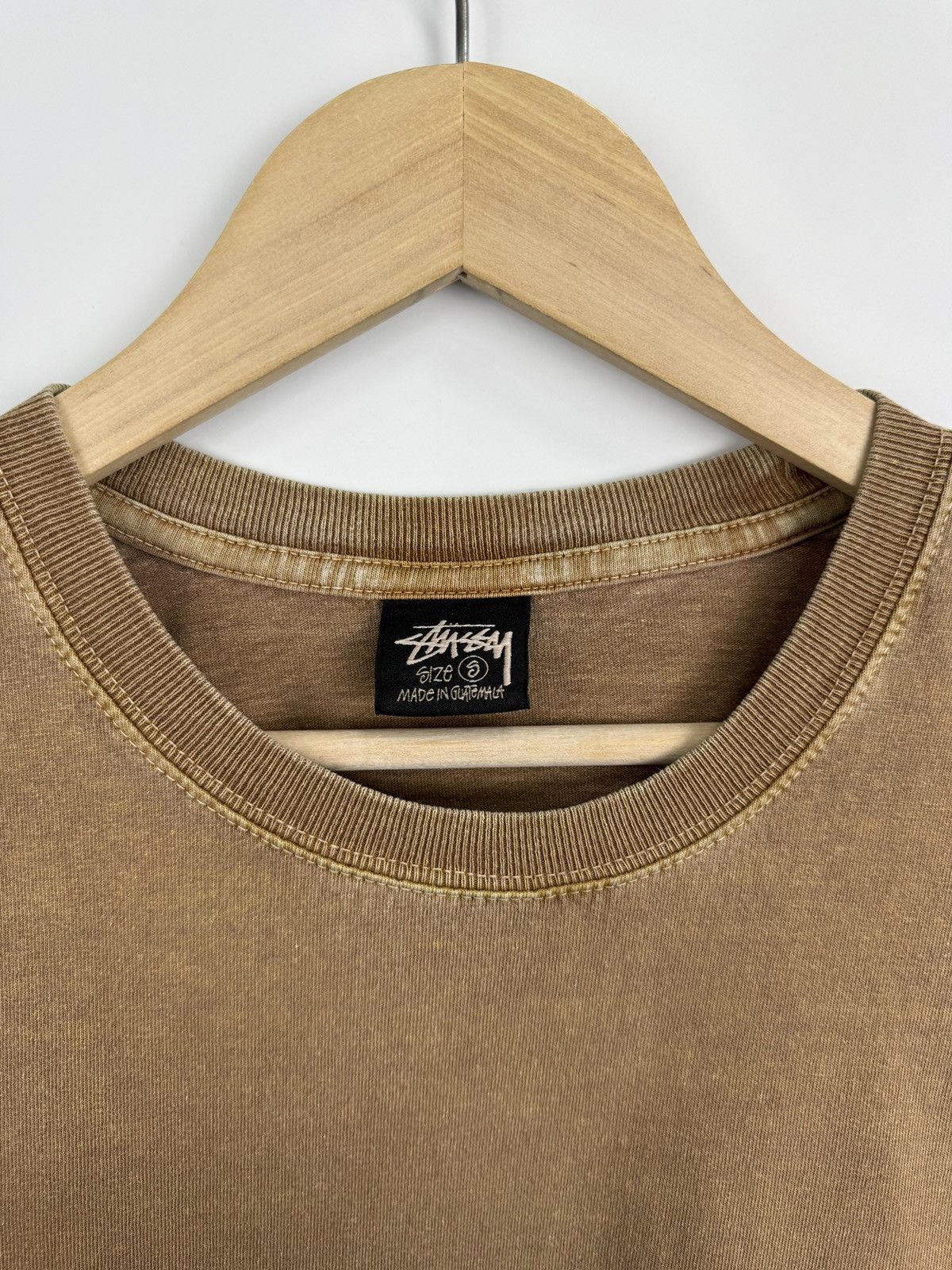 Stussy 🇺🇸 Vintage Y2K Stussy Brown Rare T-Shirt Hype Retro Size US M / EU 48-50 / 2 - 8 Thumbnail