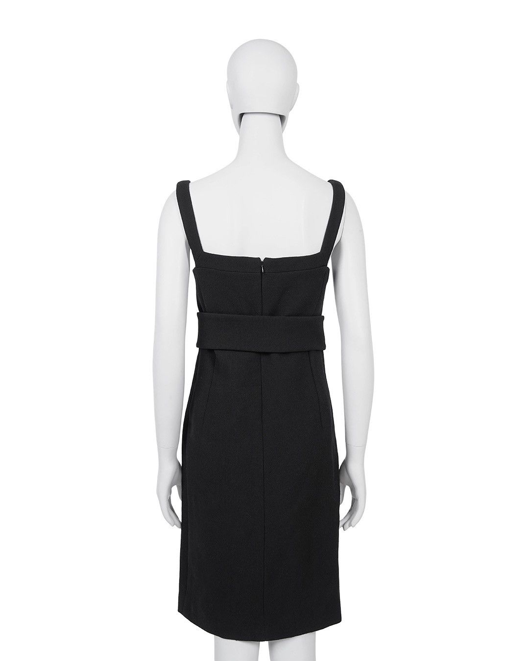 Prada Prada F/W2001 Black Wool Dress Size S / US 4 / IT 40 - 5 Thumbnail