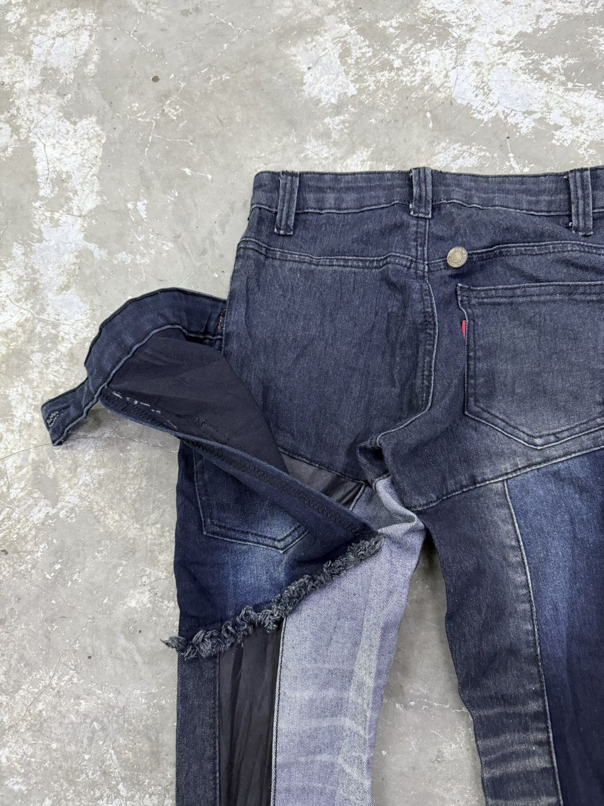 If Six Was Nine H.anarchy H.naoto Punk style denim pants Size US 27 - 8 Thumbnail