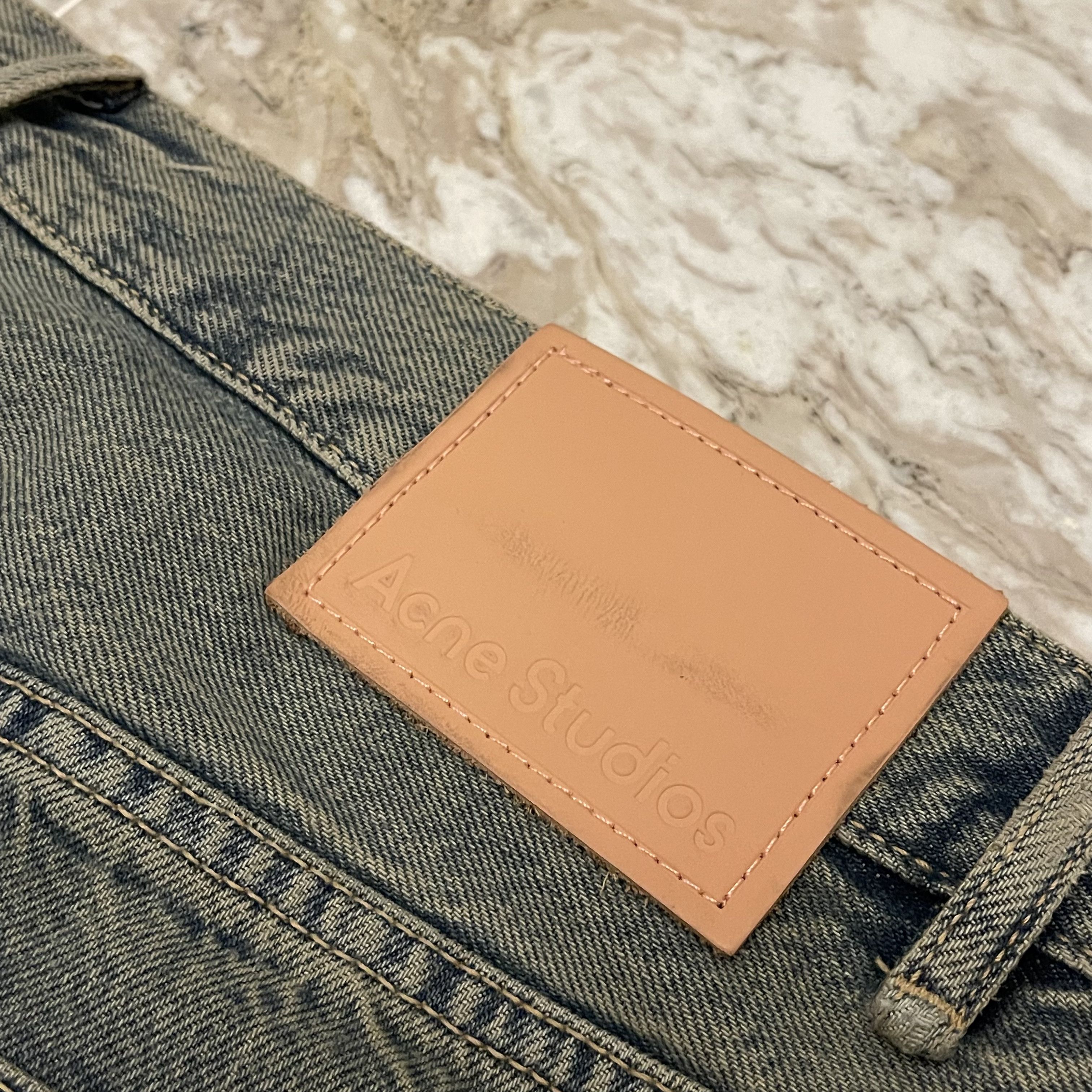 Acne Studios Acne Studios - Loose fit jeans - 2021M - Blue/beige Size US 32 / EU 48 - 5 Thumbnail