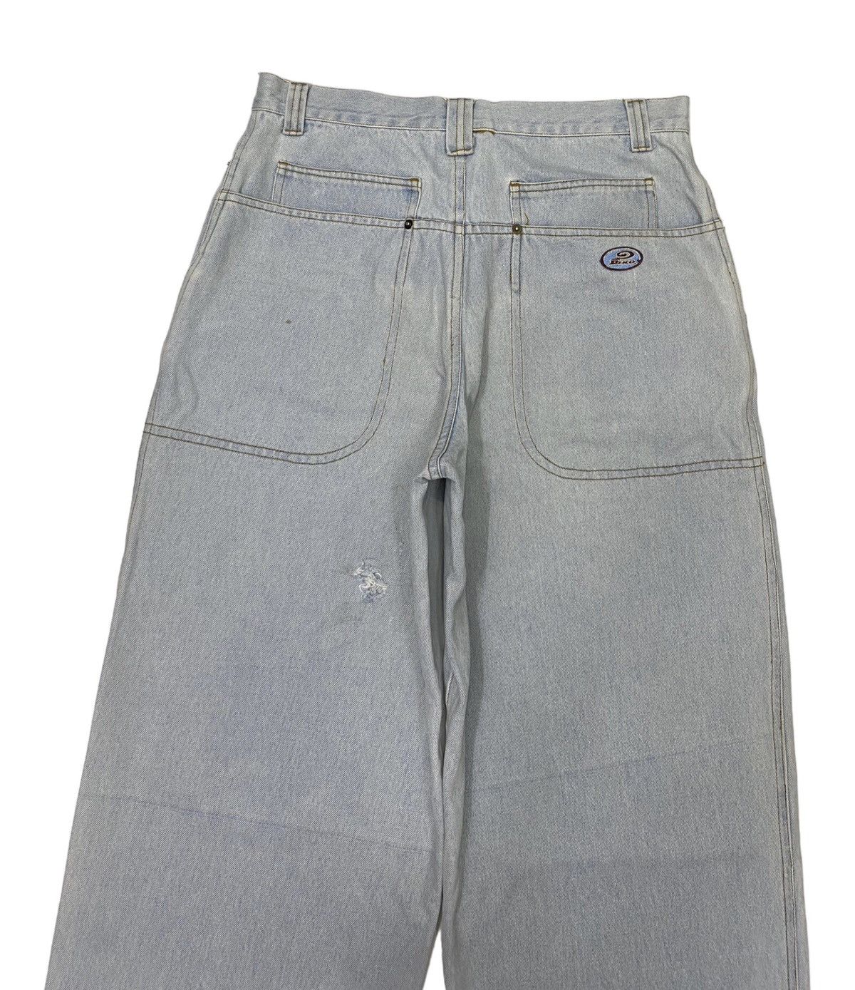 Hysteric Glamour BAGGY JEANS PIKO HAWAIIAN DISTRESSED DENIM BAGGY SKATER Size US 32 / EU 48 - 6 Thumbnail