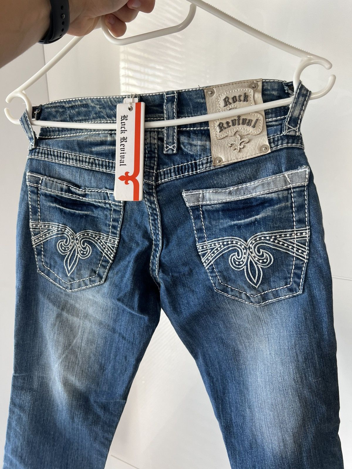 Rock Revival ‼️New Rock Revival Made in USA RRP:210€ Selvage Jeans Size US 28 / EU 44 - 1 Thumbnail