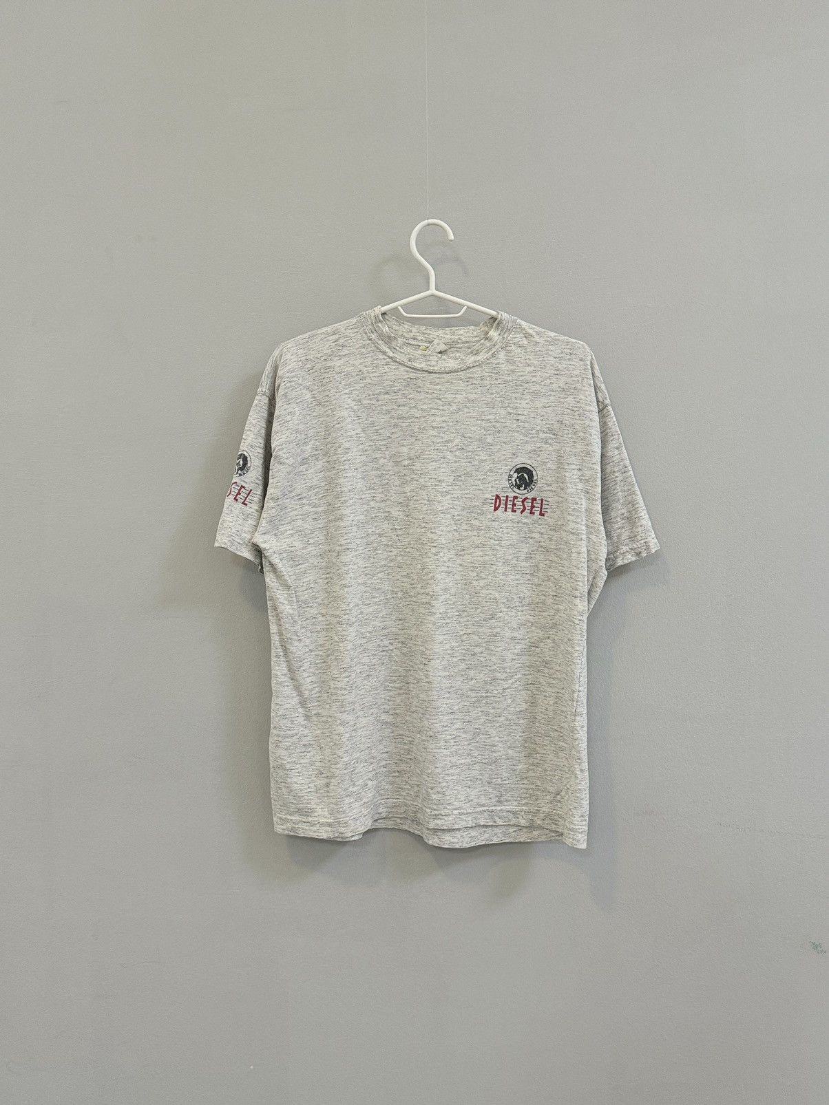 Diesel × Japanese Brand Vintage Diesel Y2K Big Logo Japan Style Skull T-shirt Size US M / EU 48-50 / 2 - 1 Thumbnail