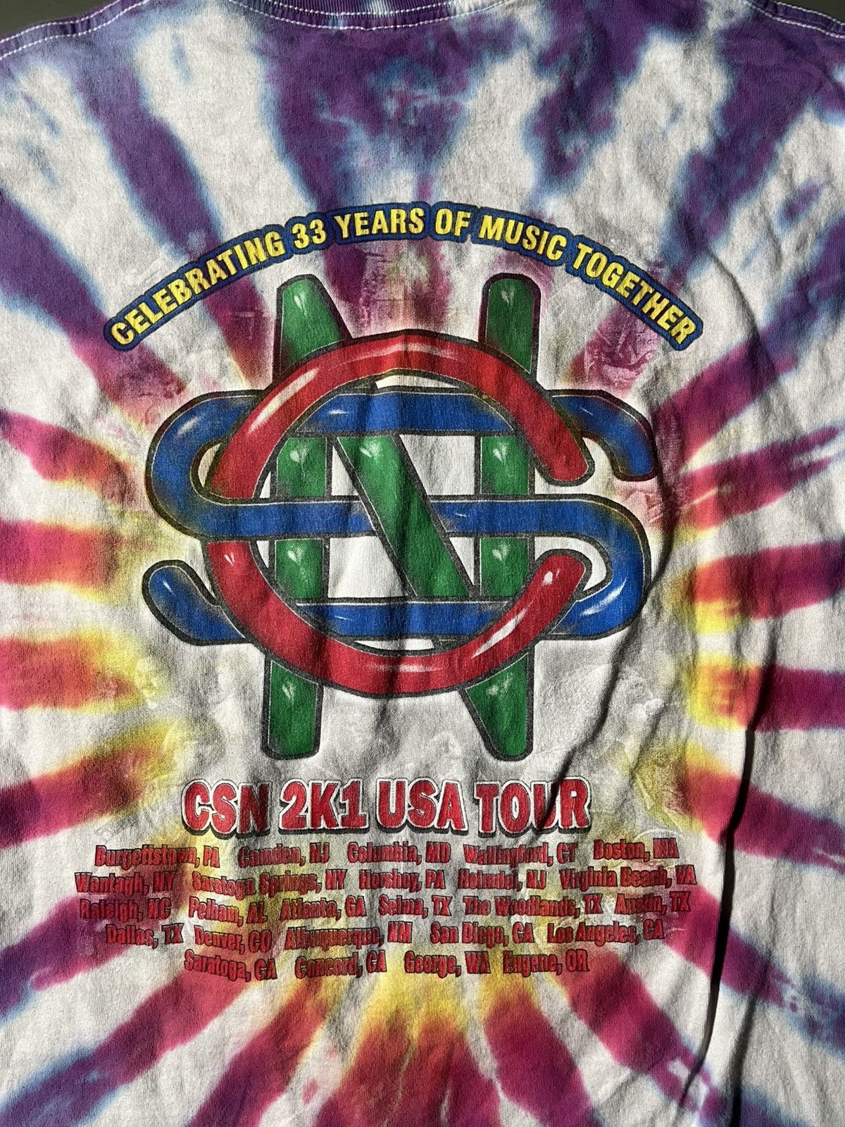 Other Vintage Crosby, Stills & Nash CSN 2K1 USA Tour T-shirt Size US XL / EU 56 / 4 - 5 Thumbnail