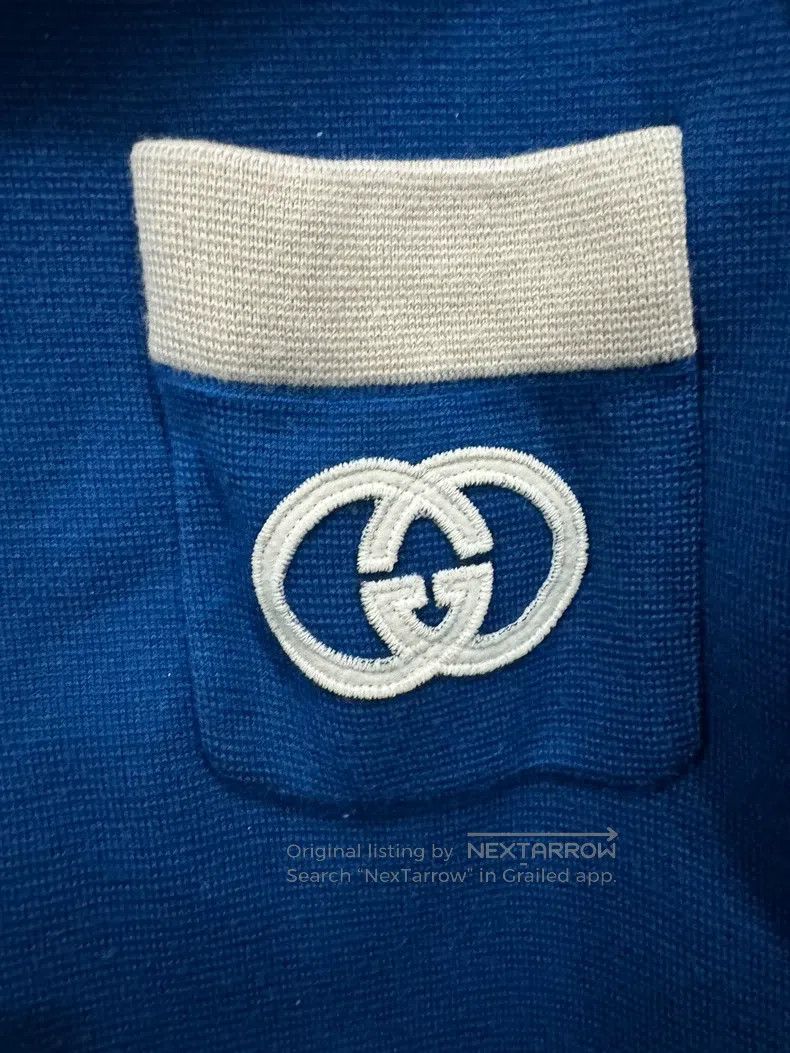 Gucci Gucci Blue wool dress Size S / US 4 / IT 40 - 4 Thumbnail