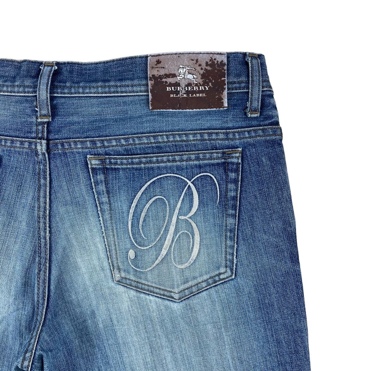 Burberry VINTAGE BURBERRY BLACK LABEL DISTRESSED DENIM Size US 34 / EU 50 - 8 Thumbnail
