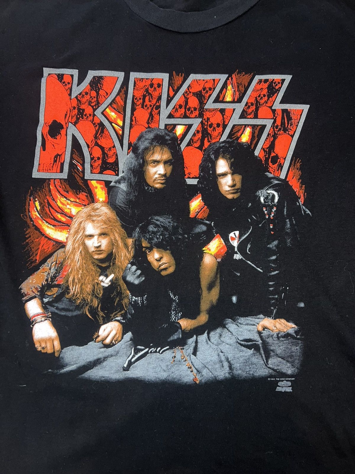 Vintage RARE Vintage KISS Revenge Tour 1992 Tshirt .European Version Size US XL / EU 56 / 4 - 2 Thumbnail