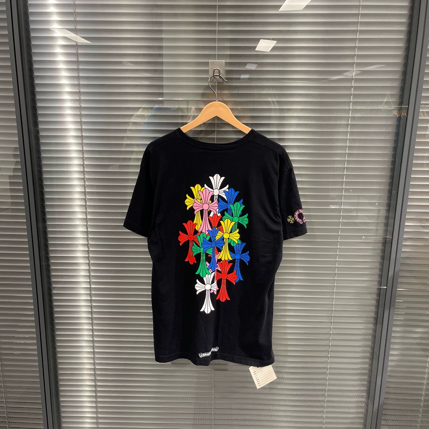 Chrome Hearts Chrome Hearts Black Cross SS Rainbow Phantom L 99N Size US L / EU 52-54 / 3 - 1 Thumbnail