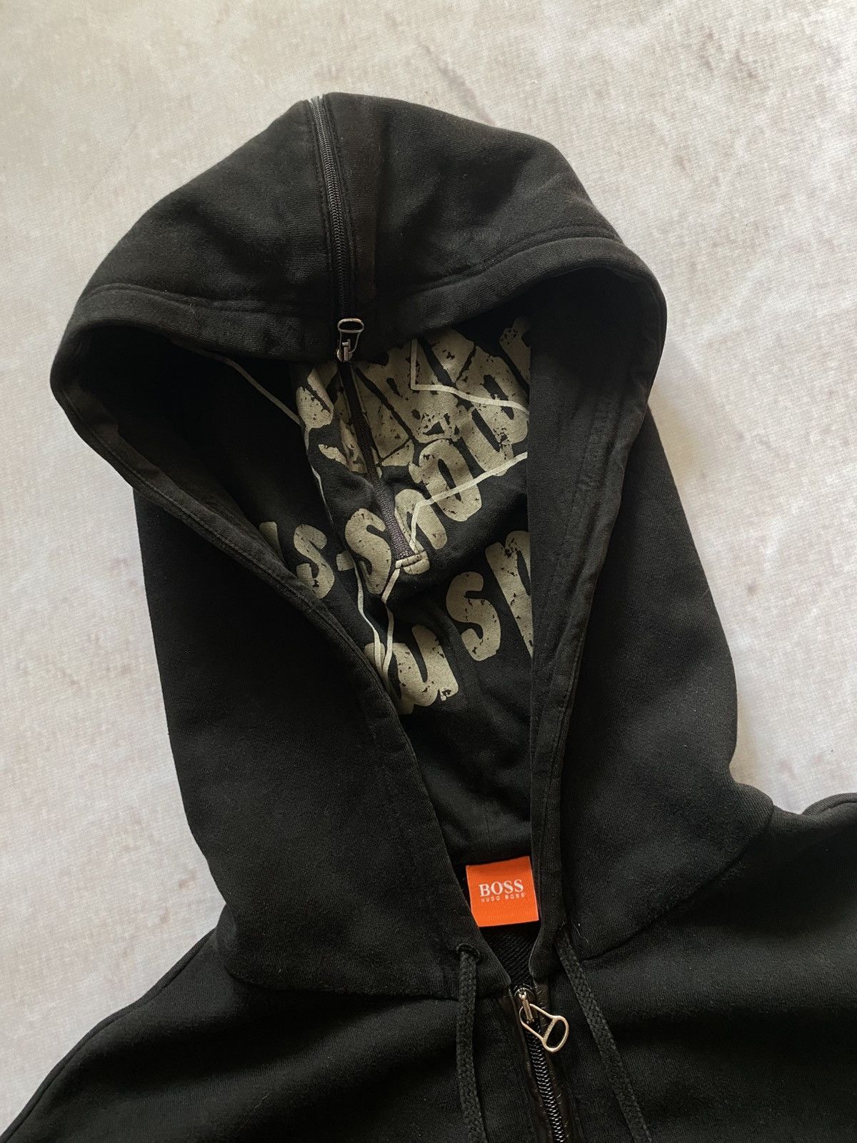 Hugo Boss × Vintage Vintage Avant Garde sweater / Zip Up Hoodie Hugo Boss Rare Size US XL / EU 56 / 4 - 5 Thumbnail